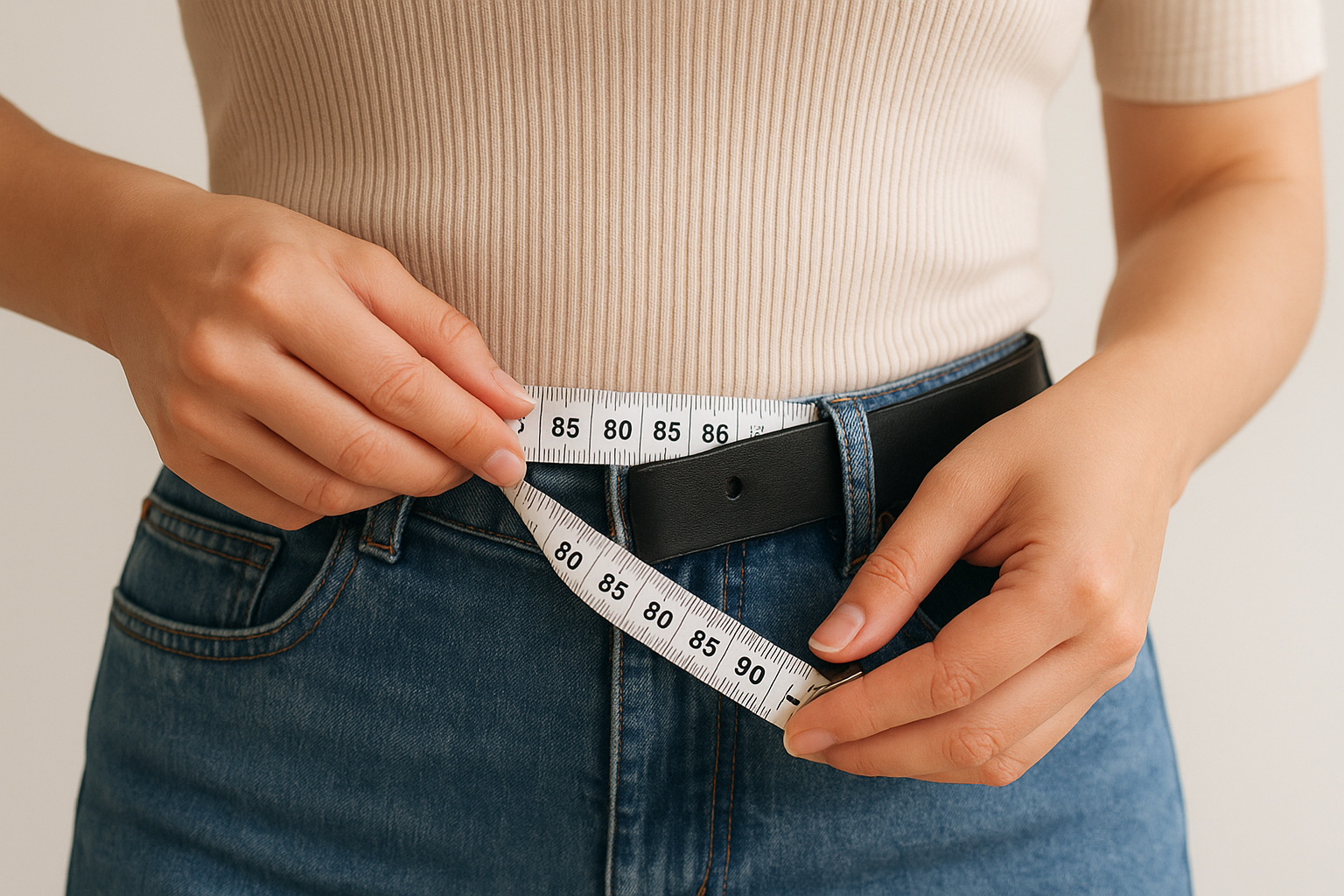 Comment lire une taille de ceinture en centimètres