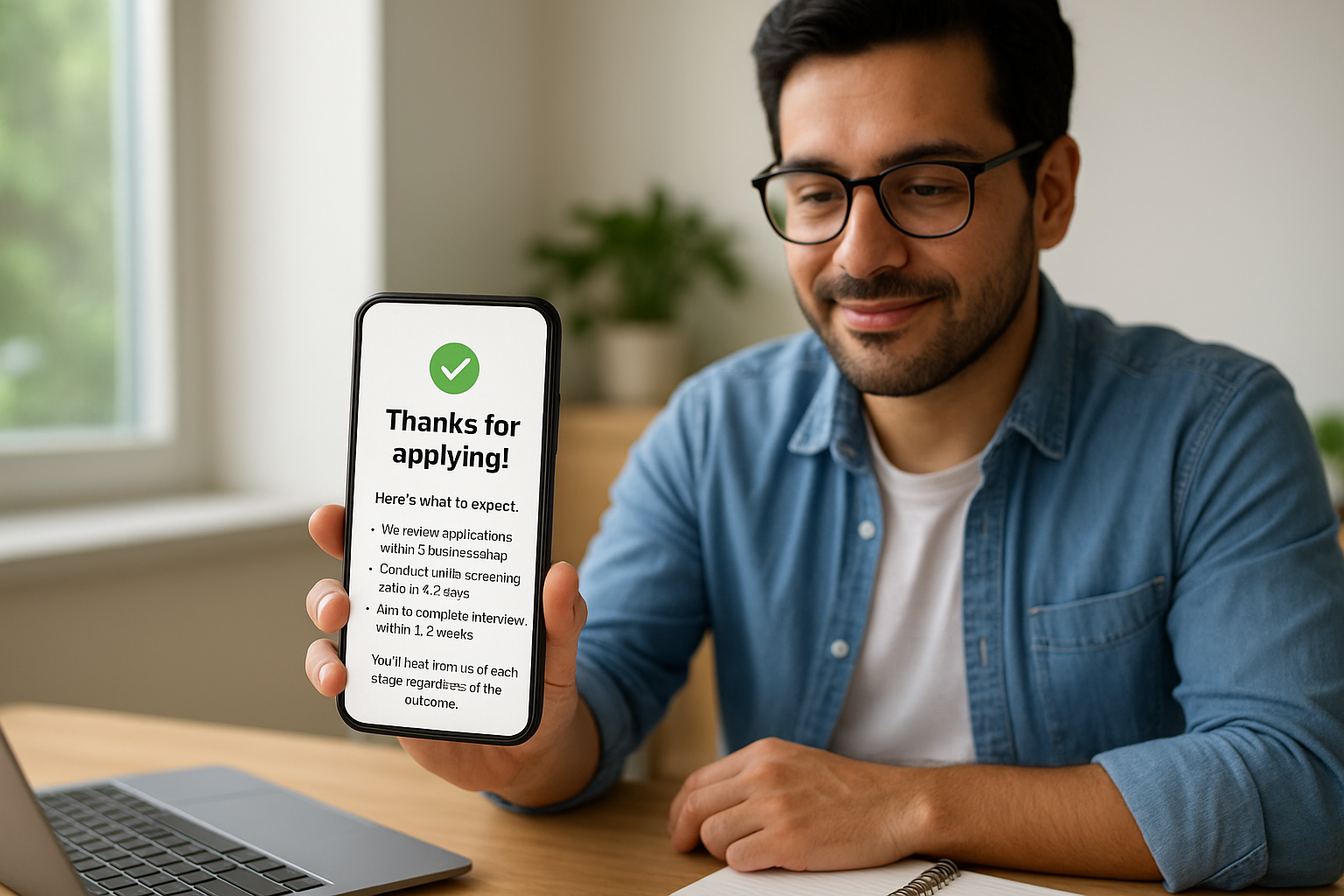 Step 3: Tell candidates what your process looks like before they ask