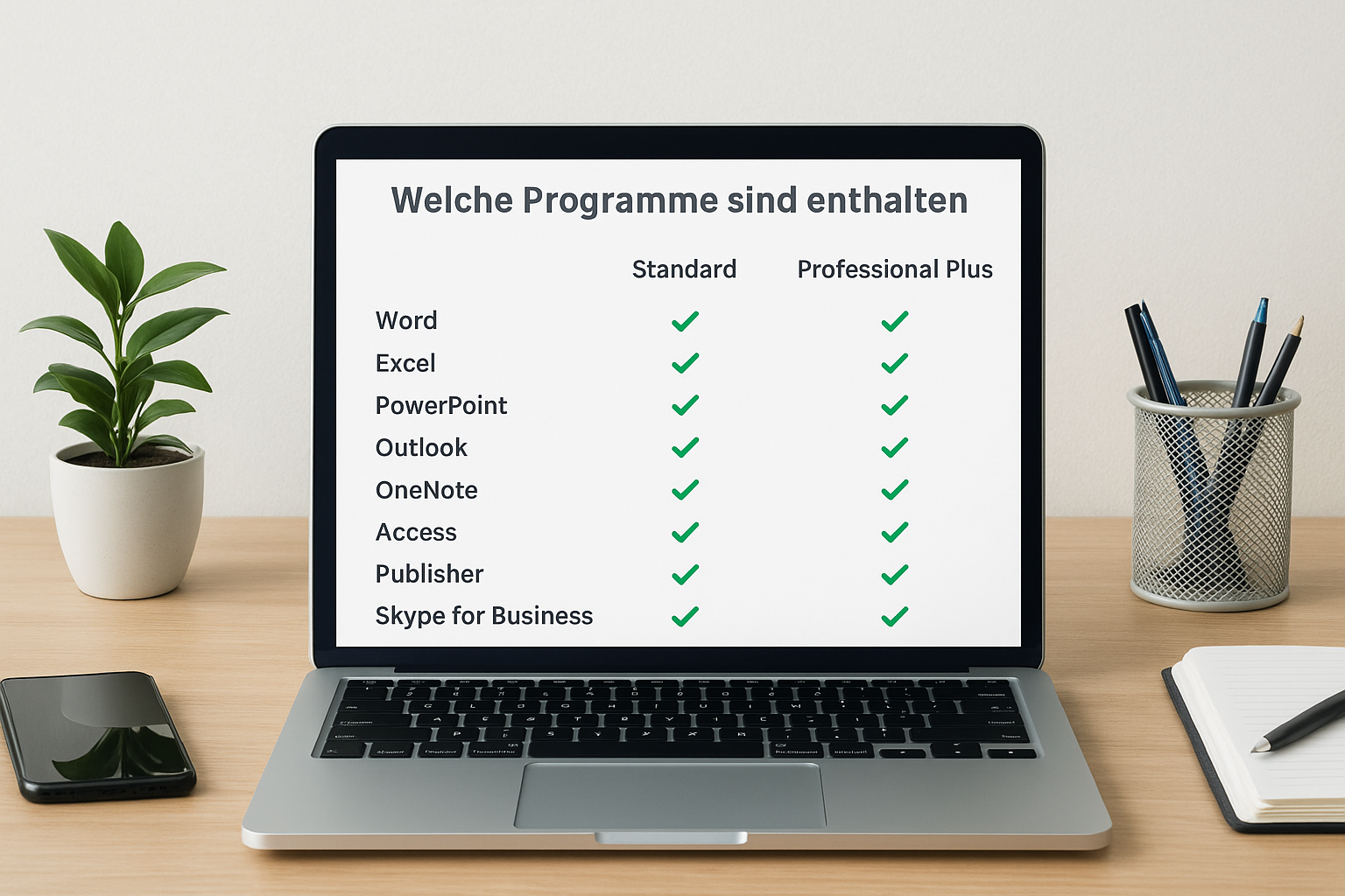Welche Programme sind enthalten