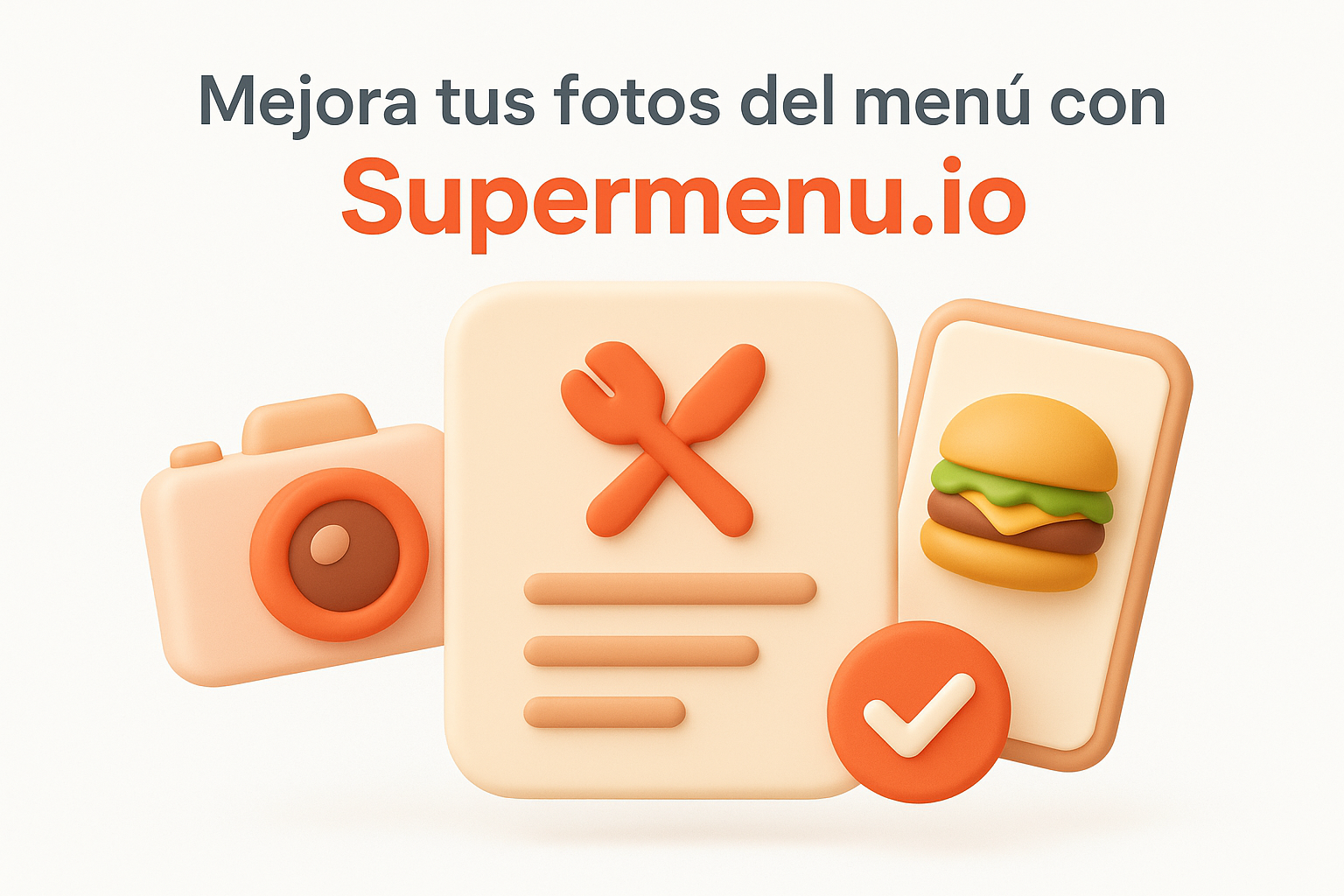 1. Mejora tus fotos del menú con Supermenu.io
