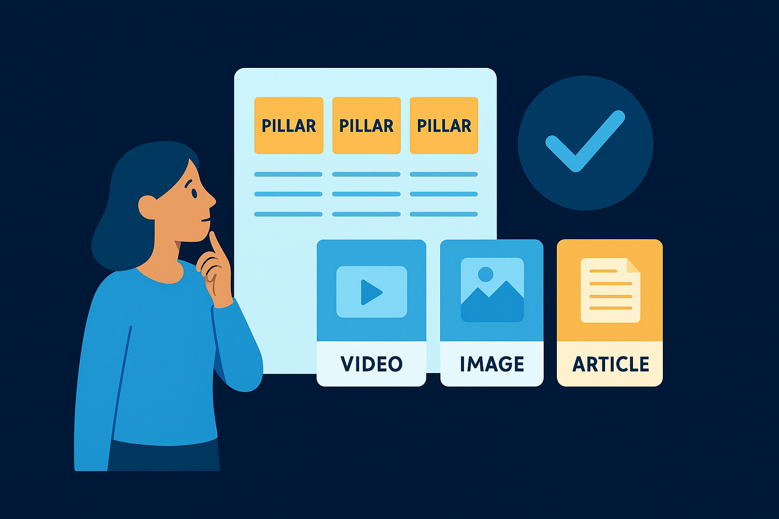 Anchor your formats to content pillars