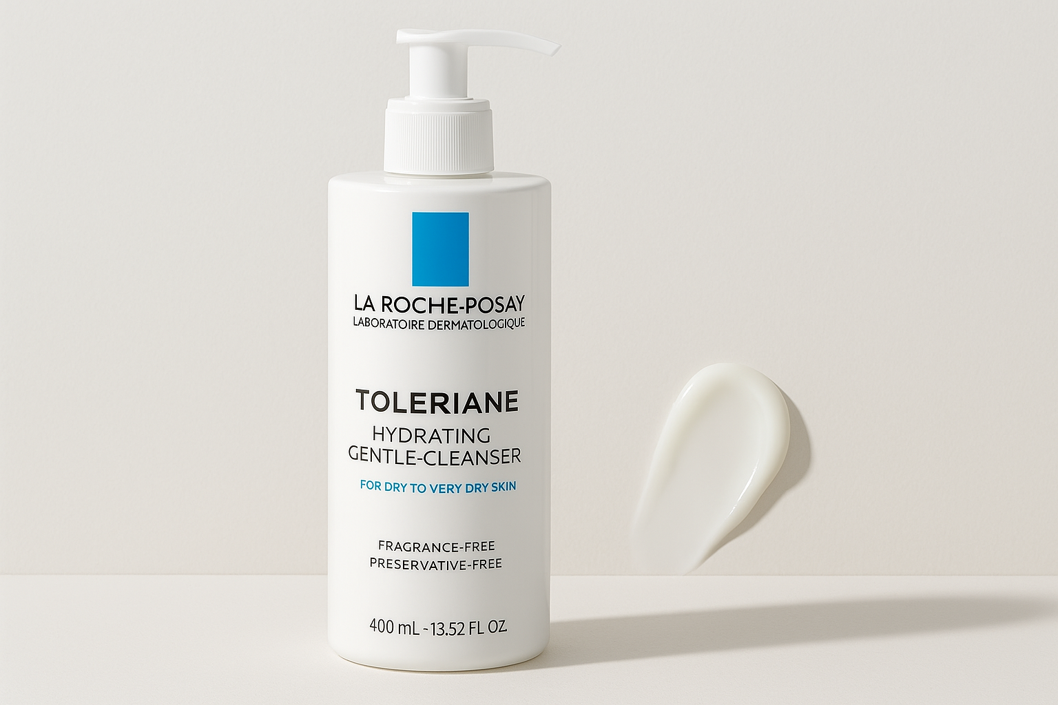 2. La Roche-Posay Toleriane hydrating gentle cleanser