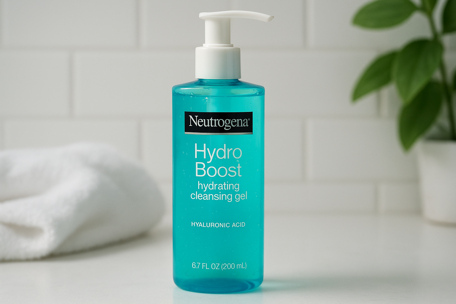 6. Neutrogena Hydro Boost hydrating cleansing gel