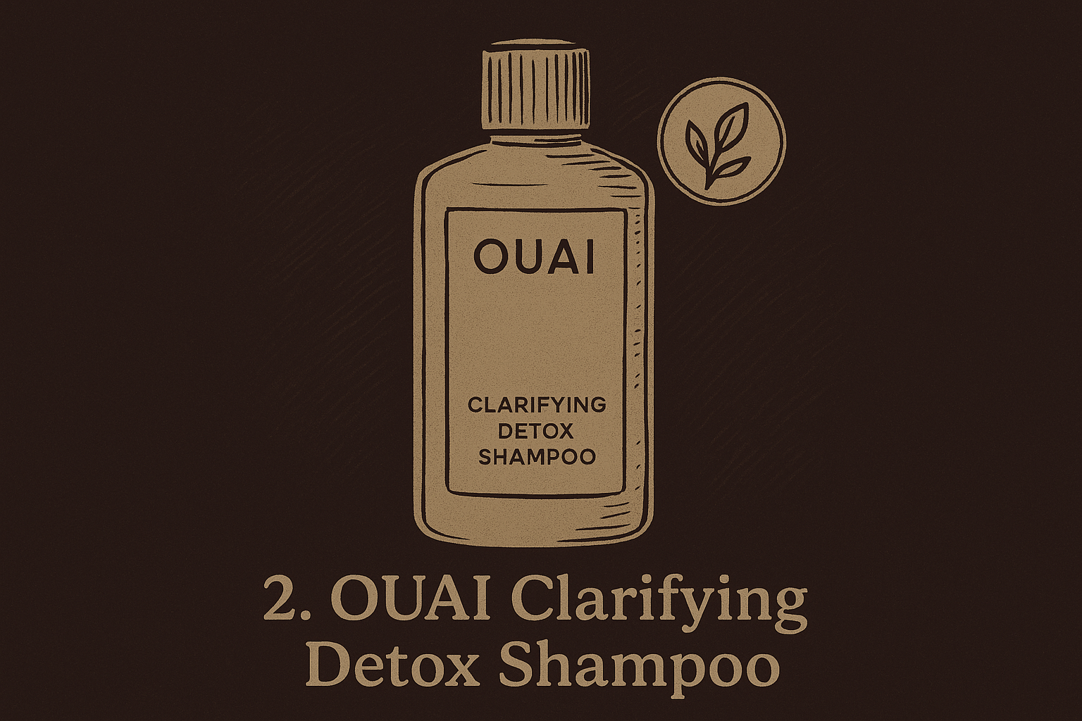 1. OUAI Clarifying Detox Shampoo