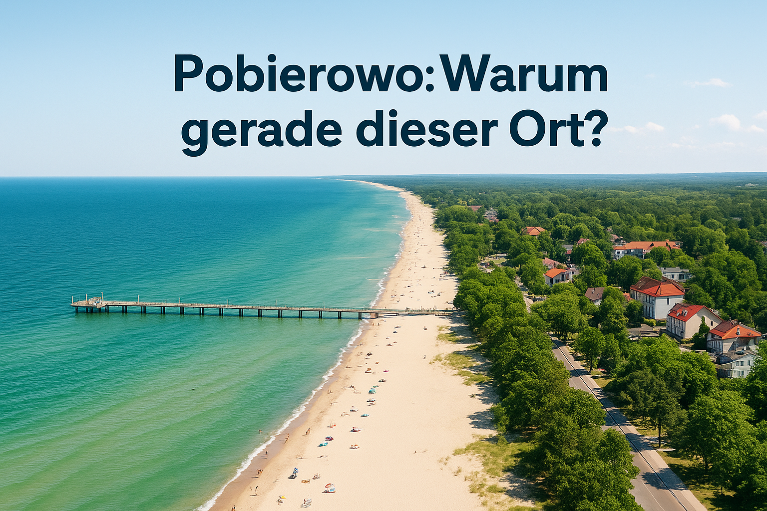 Pobierowo: Warum gerade dieser Ort?