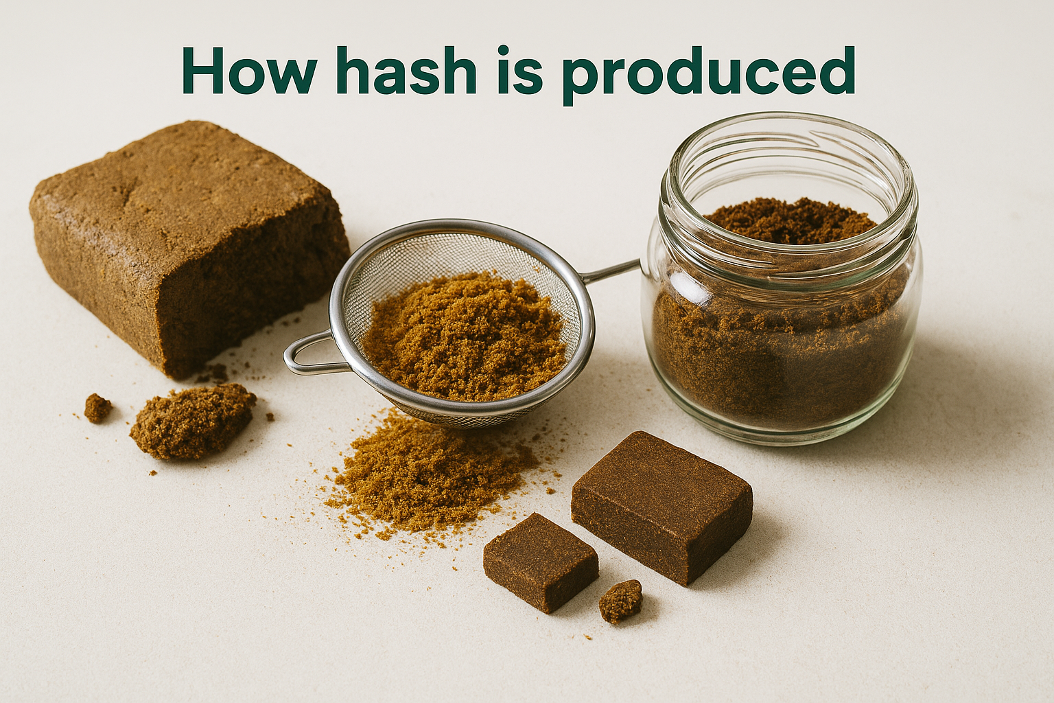 How hash is produced