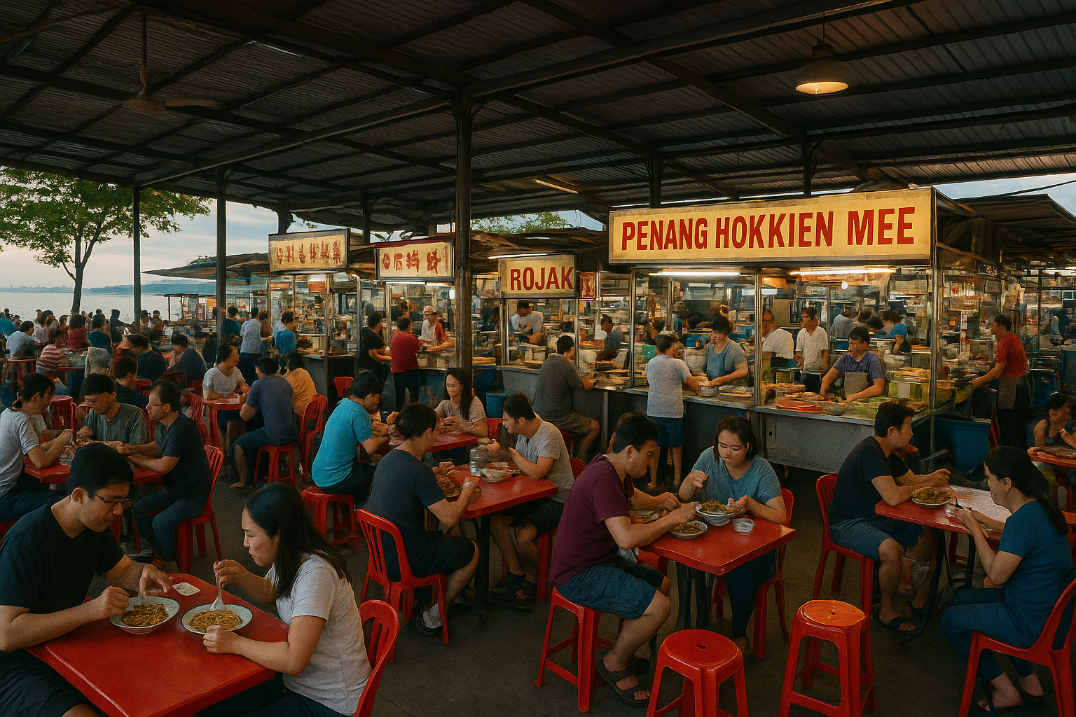 1. Gurney Drive Hawker Centre