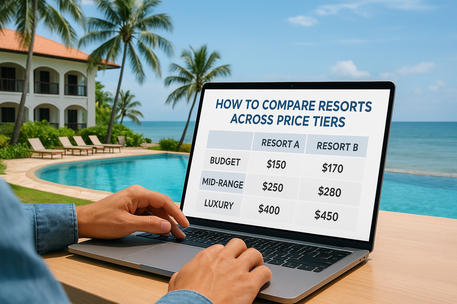 How to compare resorts across price tiers