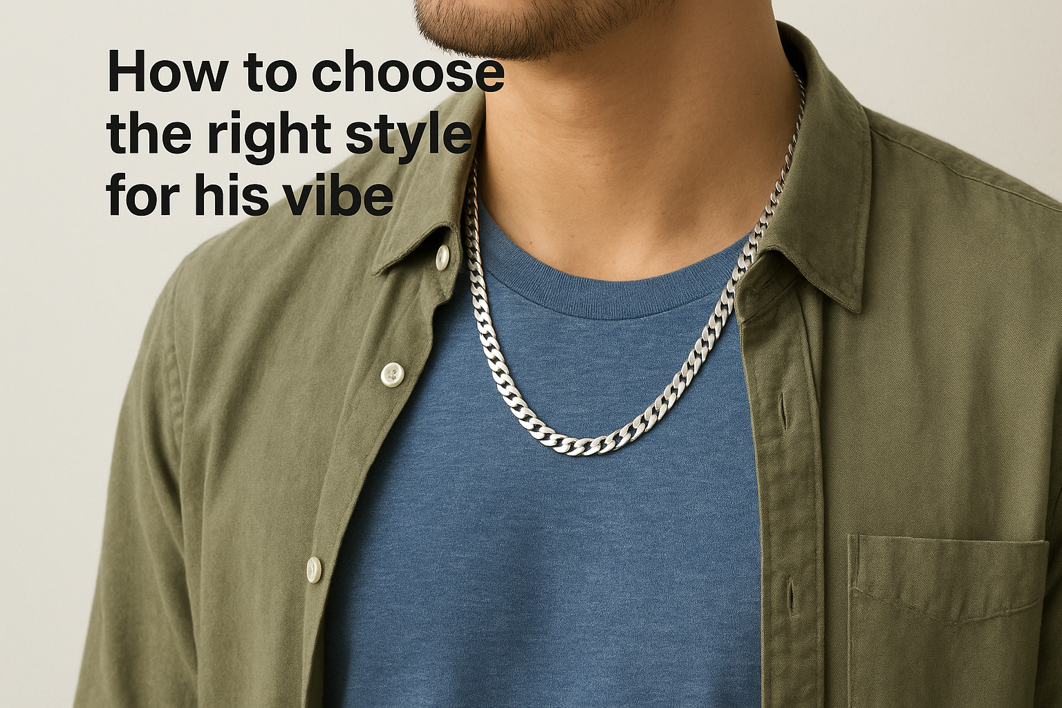 How to choose the right style for his vibe