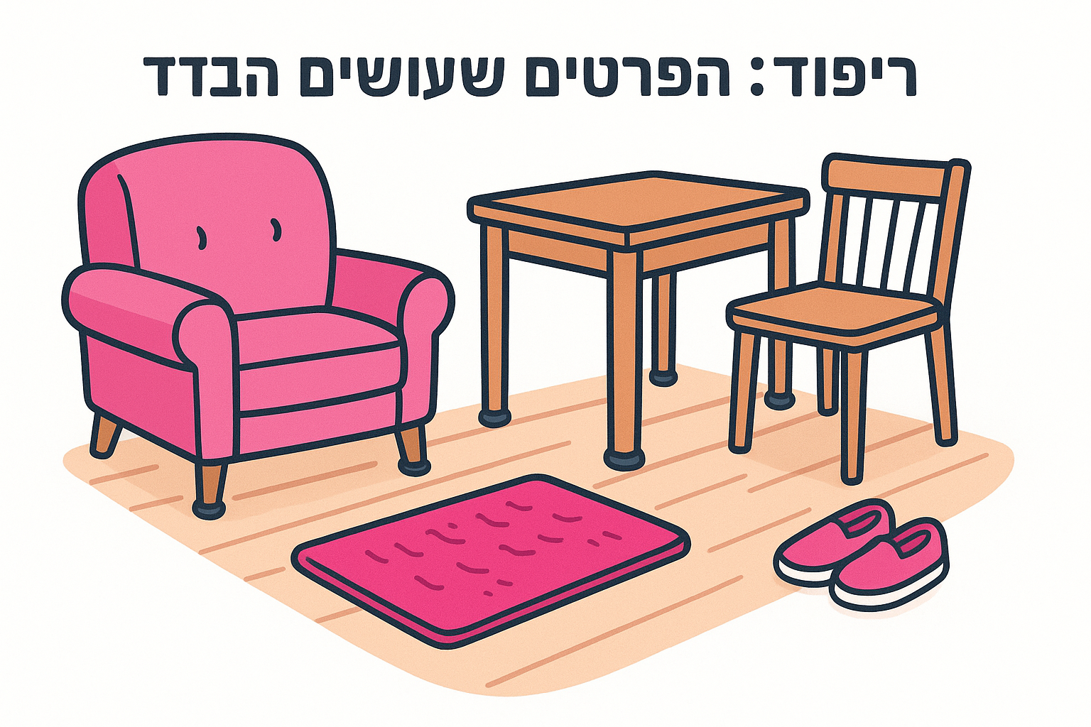 ריפוד ורגליות: הפרטים שעושים הבדל