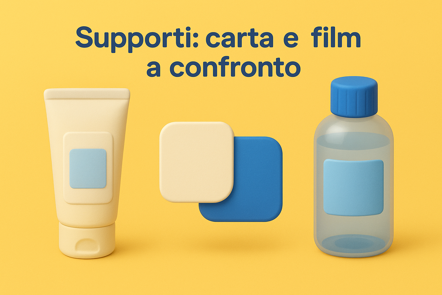 Supporti: carta e film a confronto