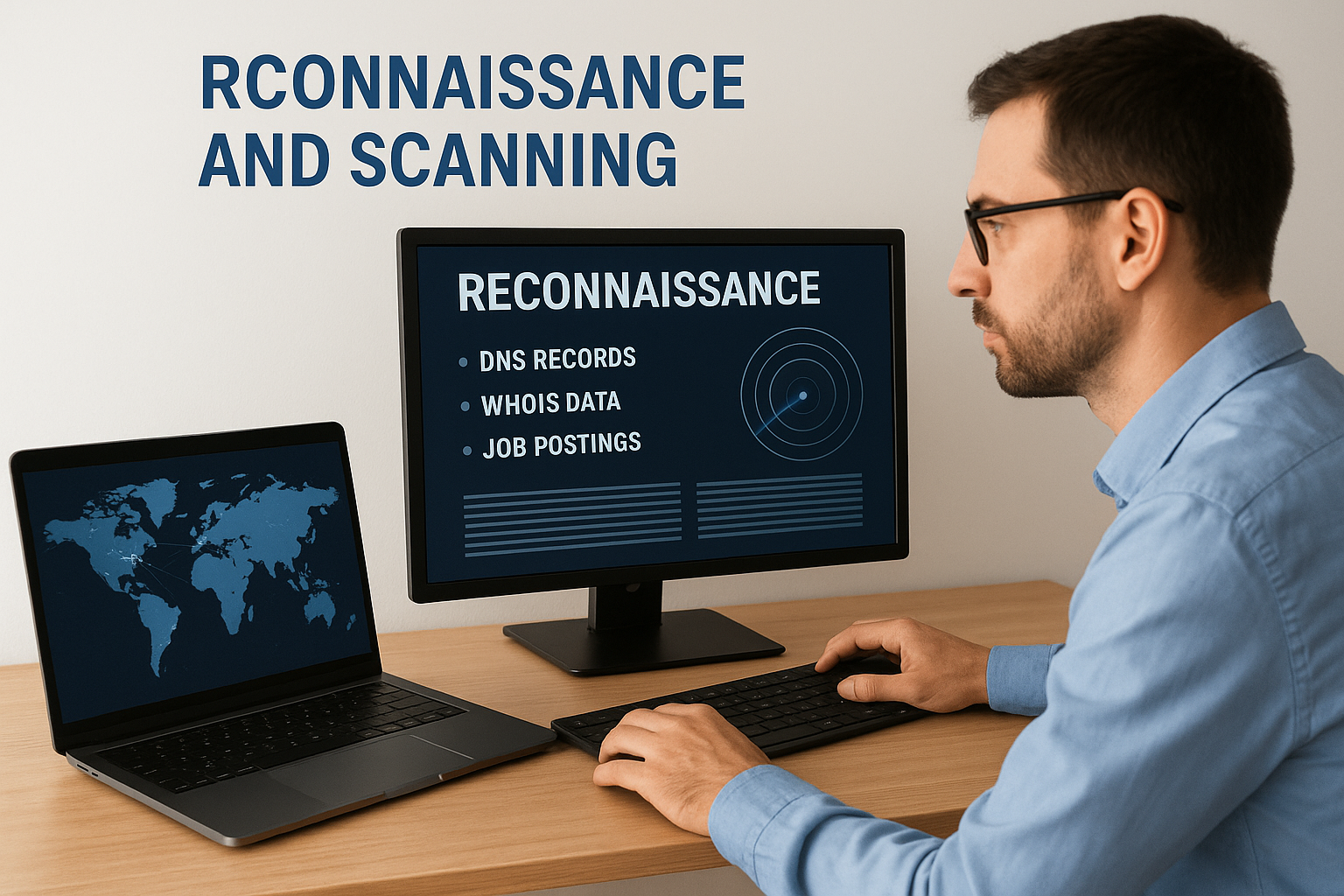 Reconnaissance and scanning