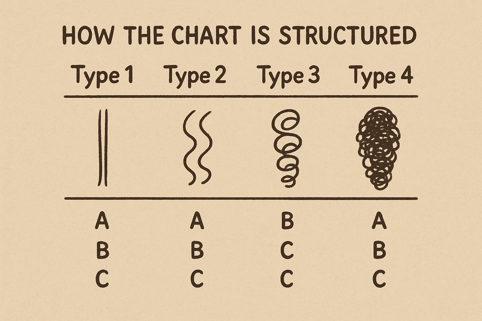 How the chart is structured