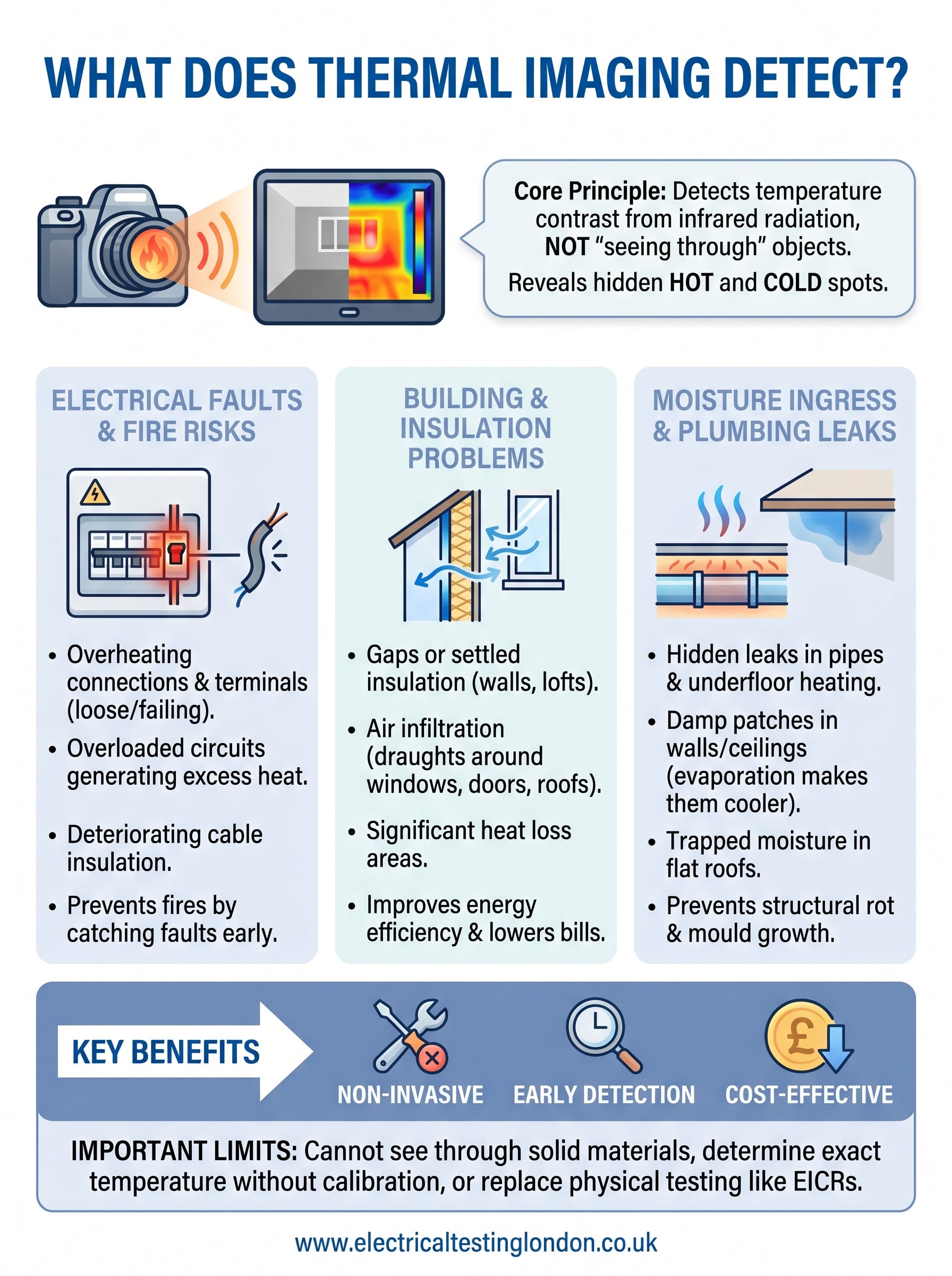 what does thermal imaging detect infographic