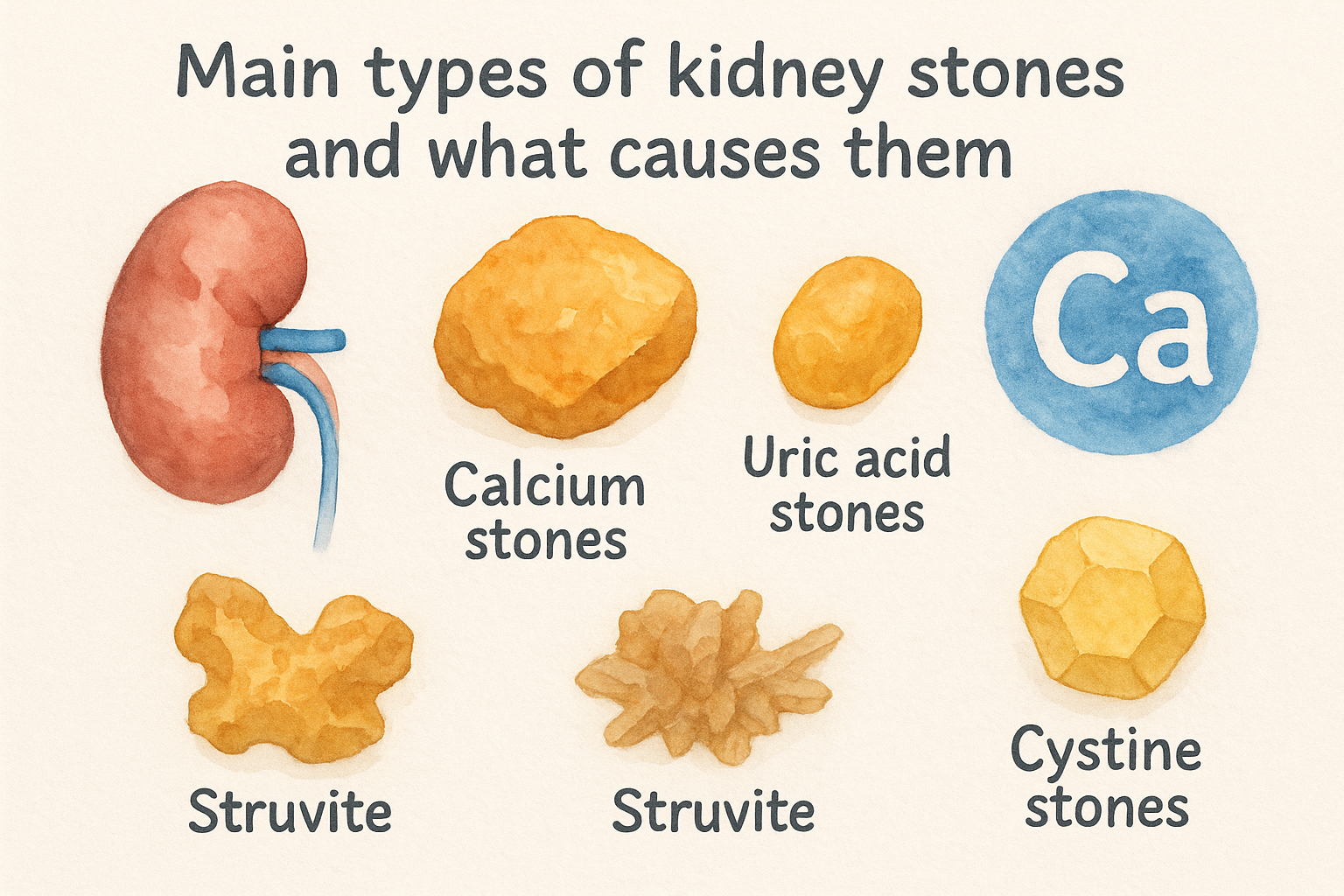 Calcium stones