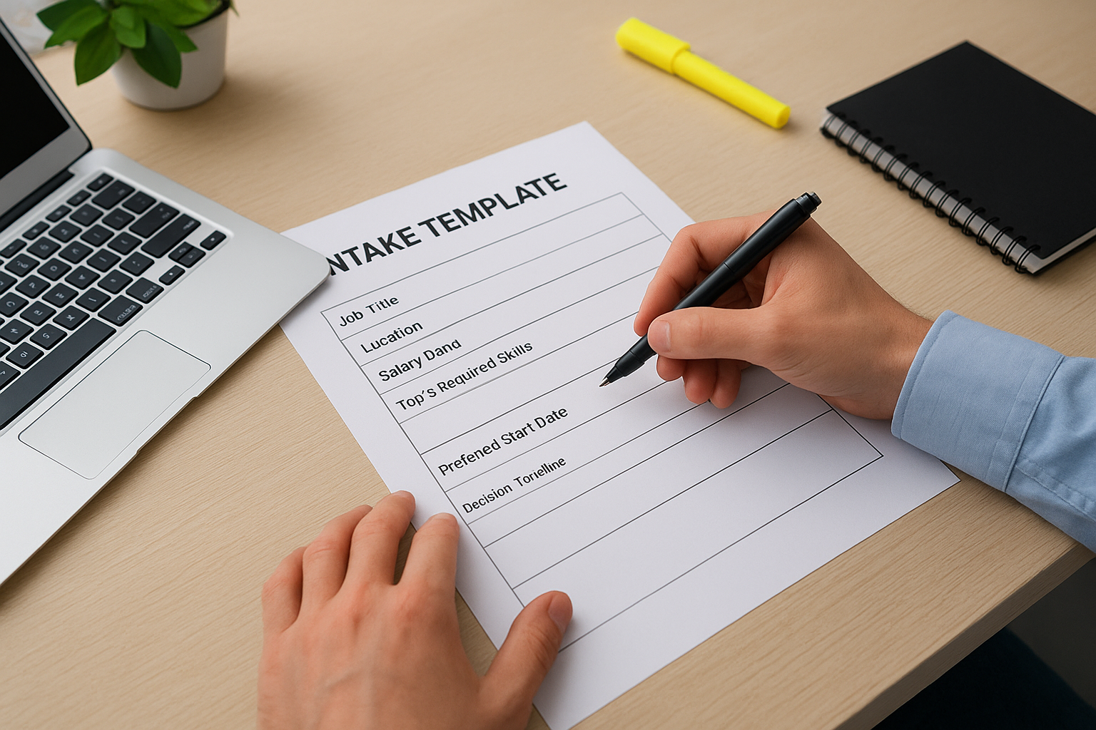 How to implement it with a single intake template