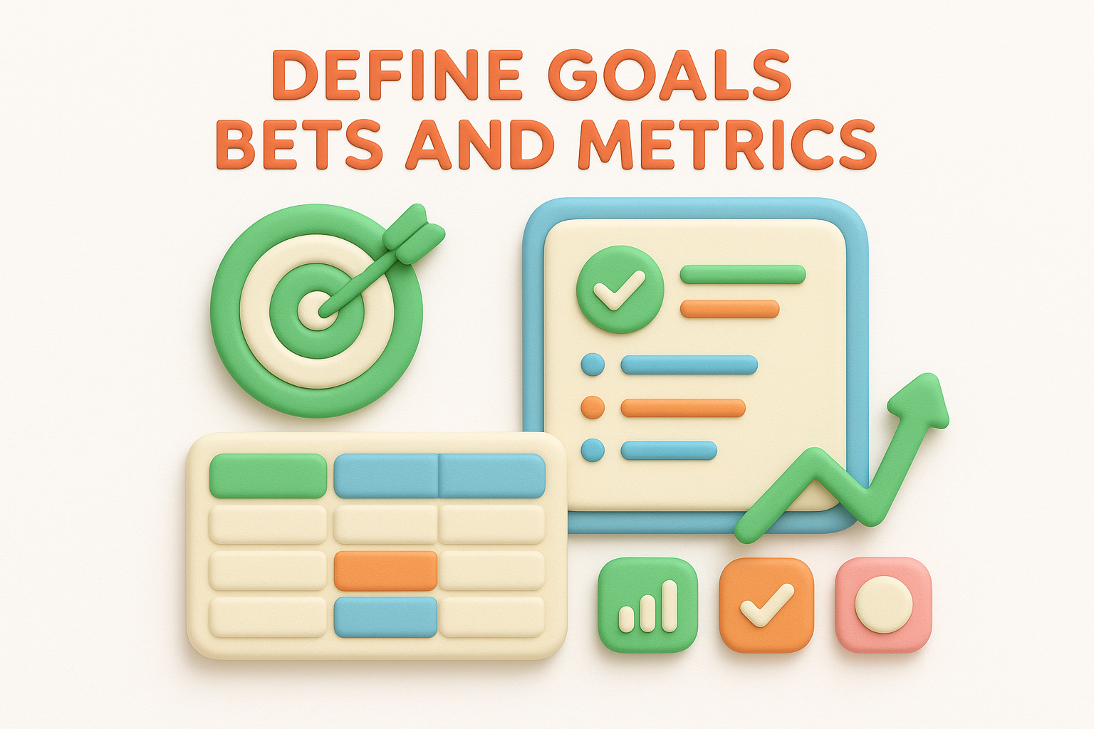 Choose strategic bets