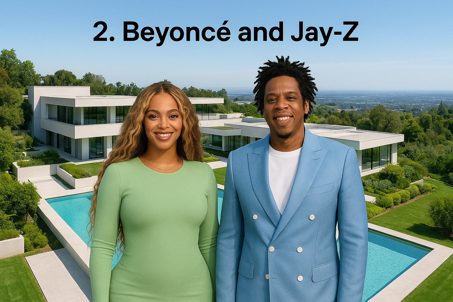 2. Beyoncé and Jay-Z