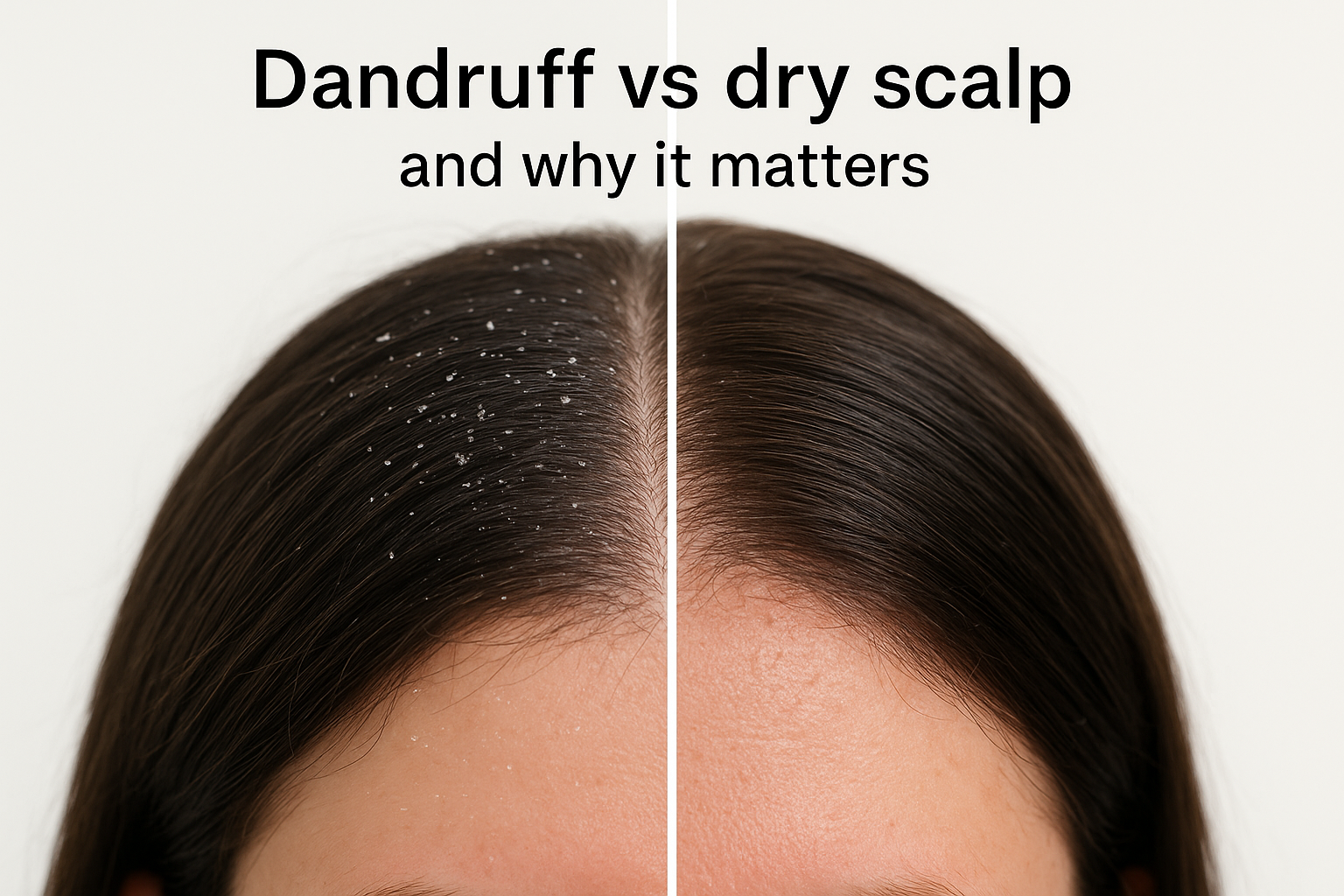 Dandruff vs dry scalp and why it matters