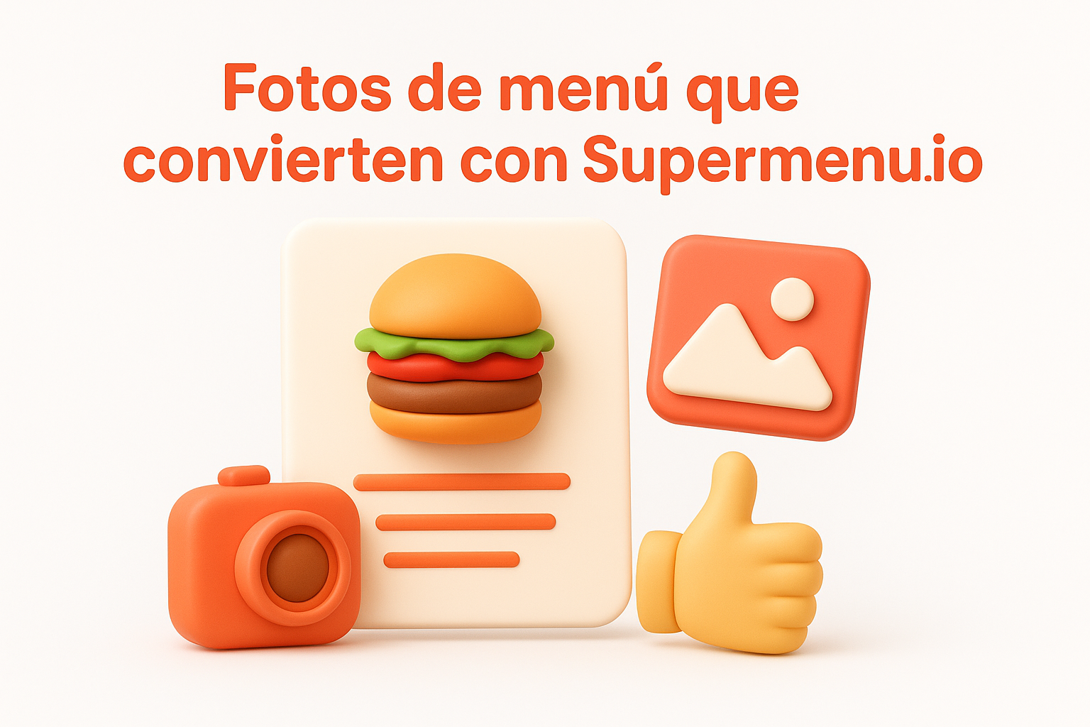 1. Fotos de menú que convierten con Supermenu.io