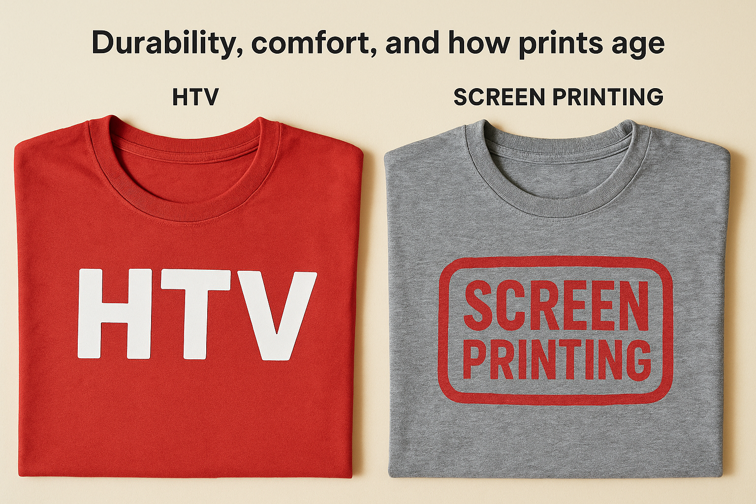 Durability, comfort, and how prints age