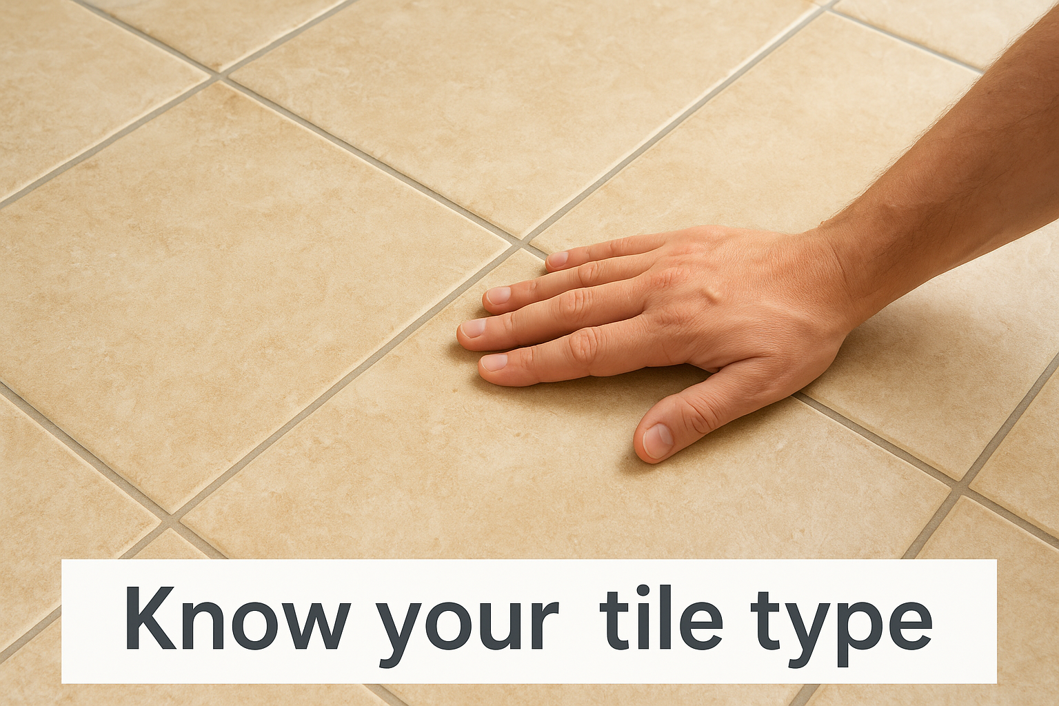 Know your tile type