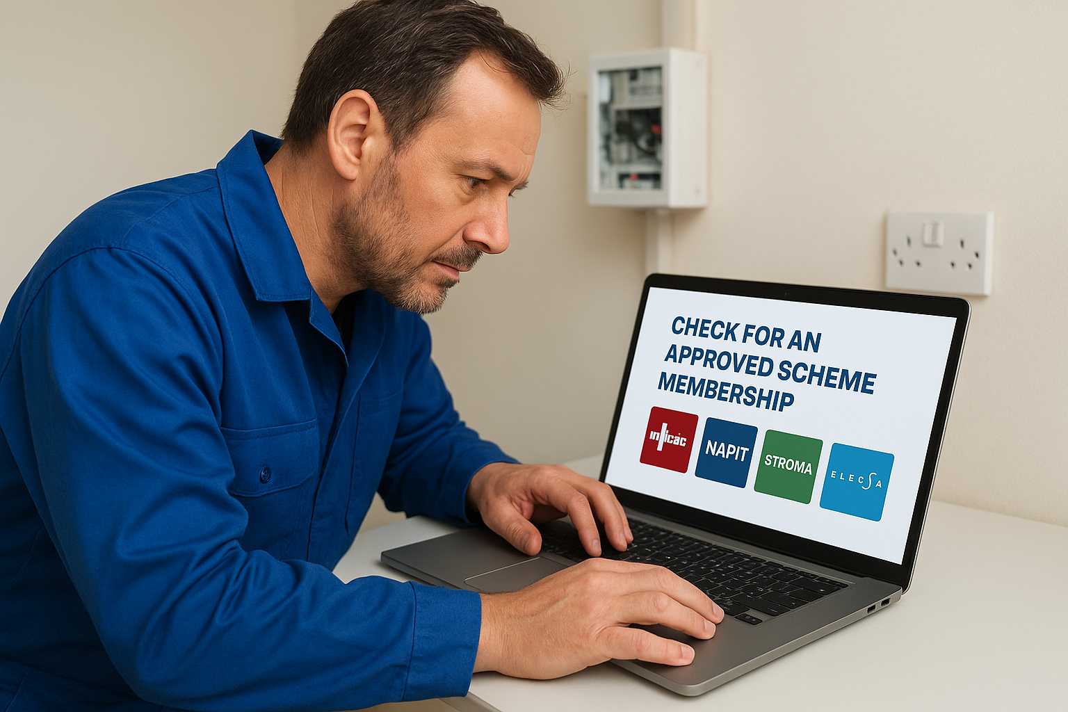 Check for an approved scheme membership
