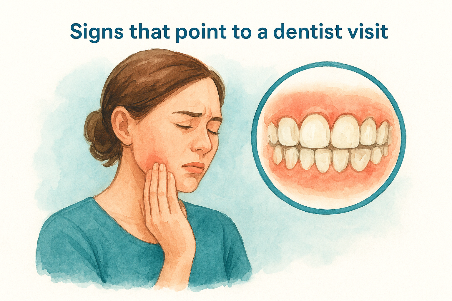 Signs that point to a dentist visit