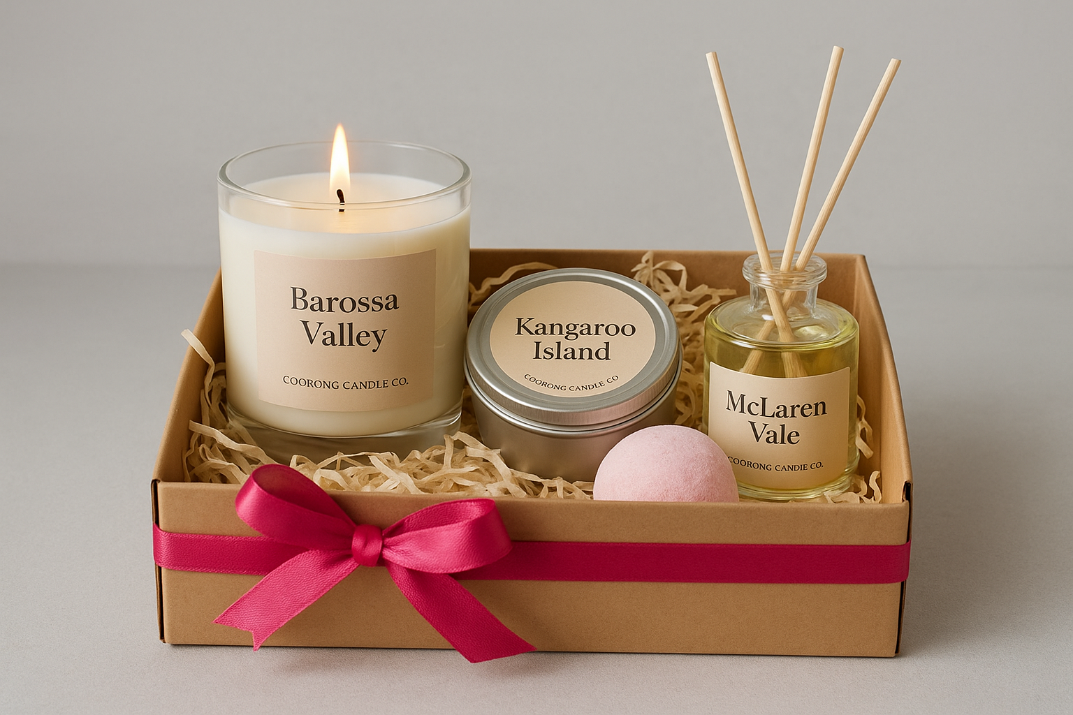 1. Coorong Candle Co regional gift sets