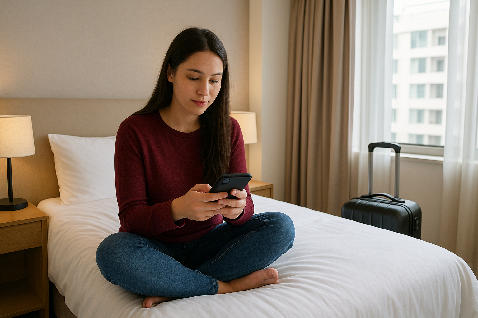 Hotel, boutique stay, hostel private room, or apartment