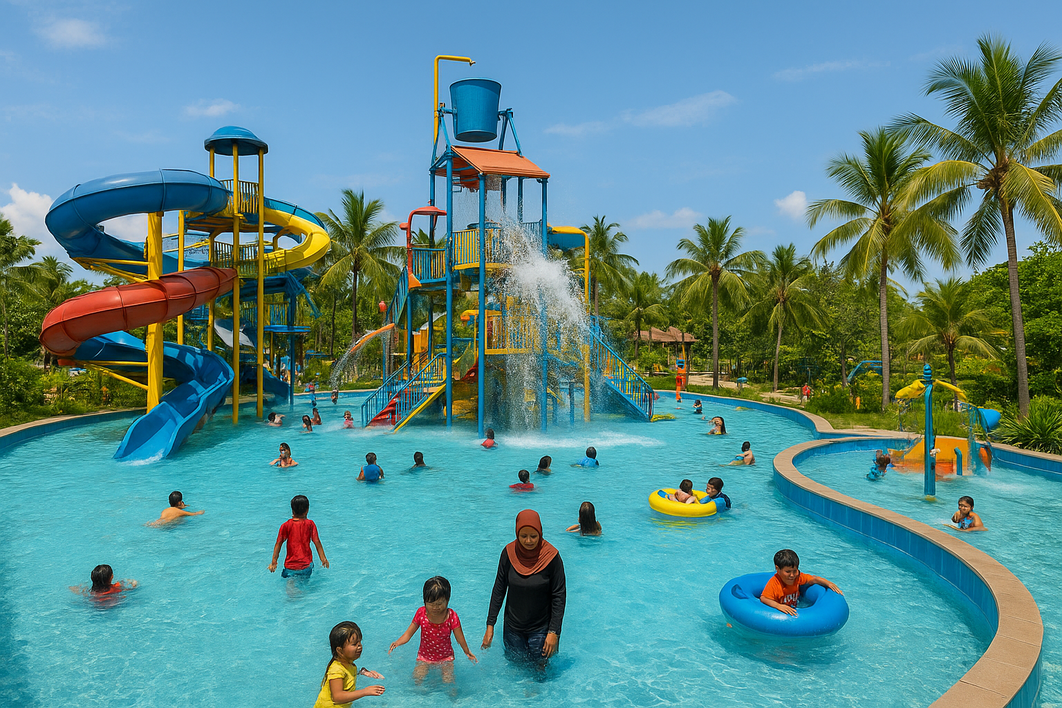 2. Waterpark Top 100 Batu Aji