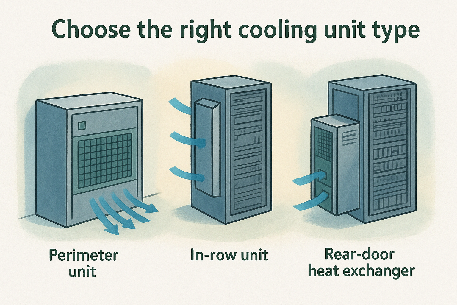 Choose the right cooling unit type