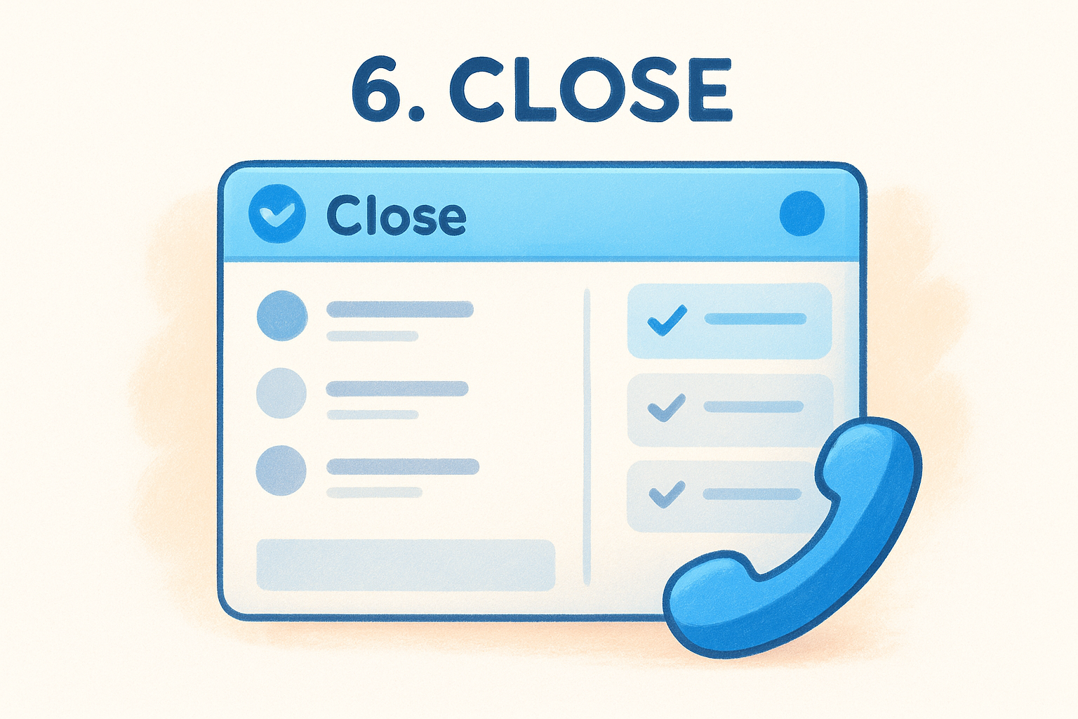 6. Close