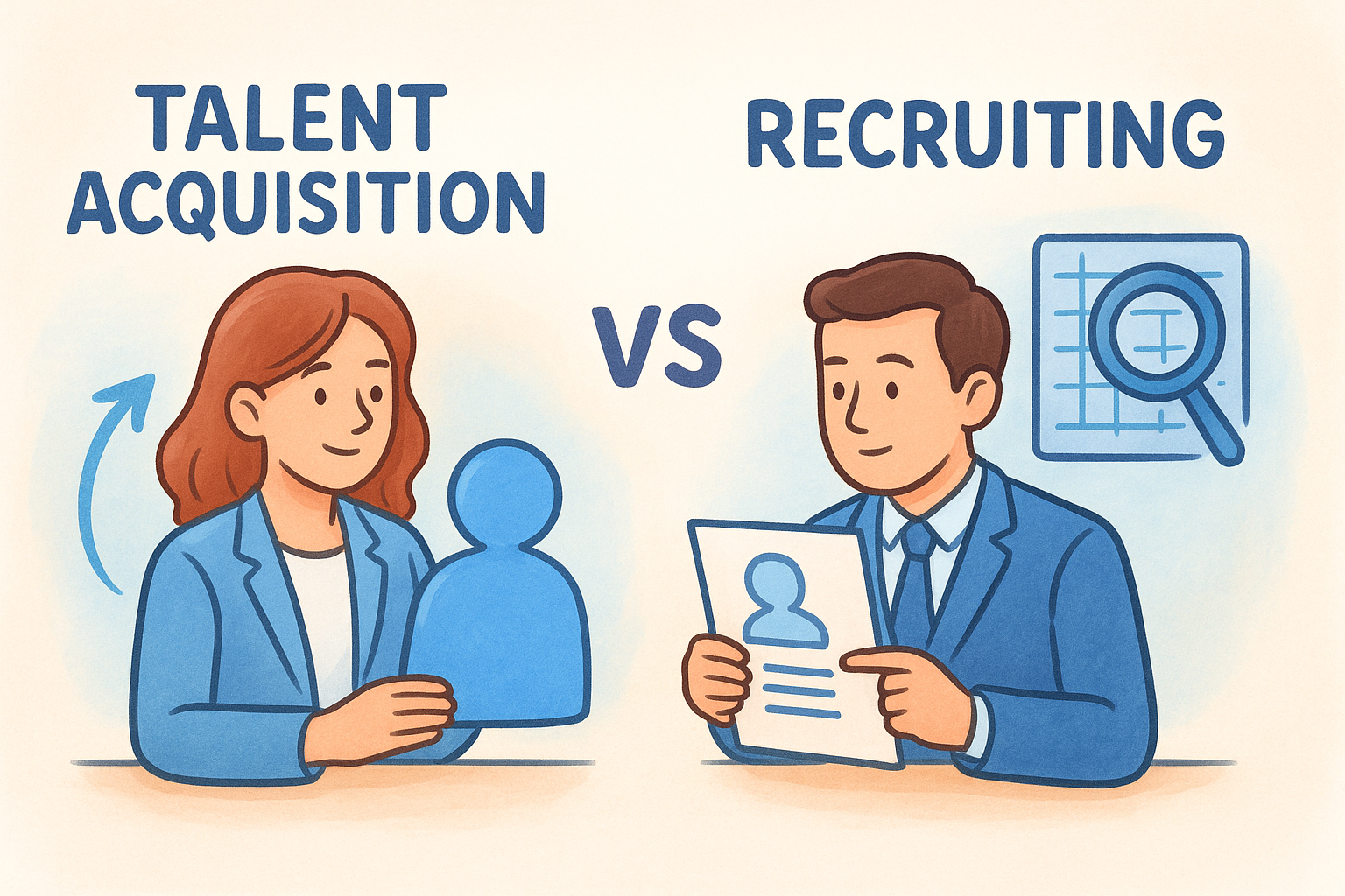 Talent acquisition vs recruiting: key differences