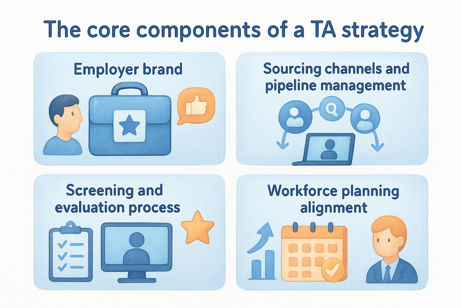The core components of a TA strategy