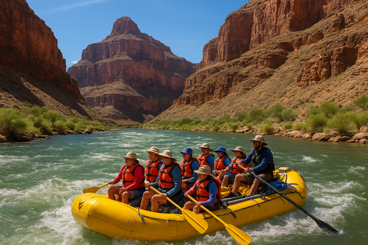 10. Western River Expeditions rafting trips