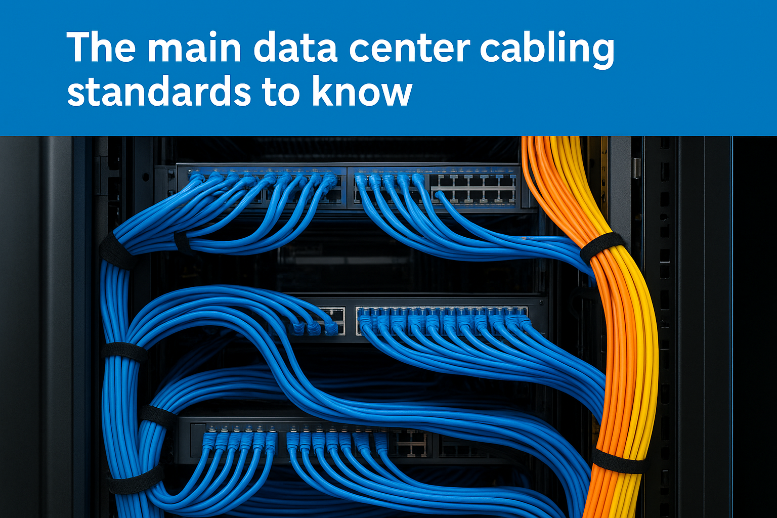 The main data center cabling standards to know
