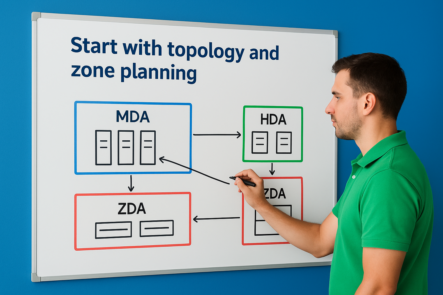 Start with topology and zone planning