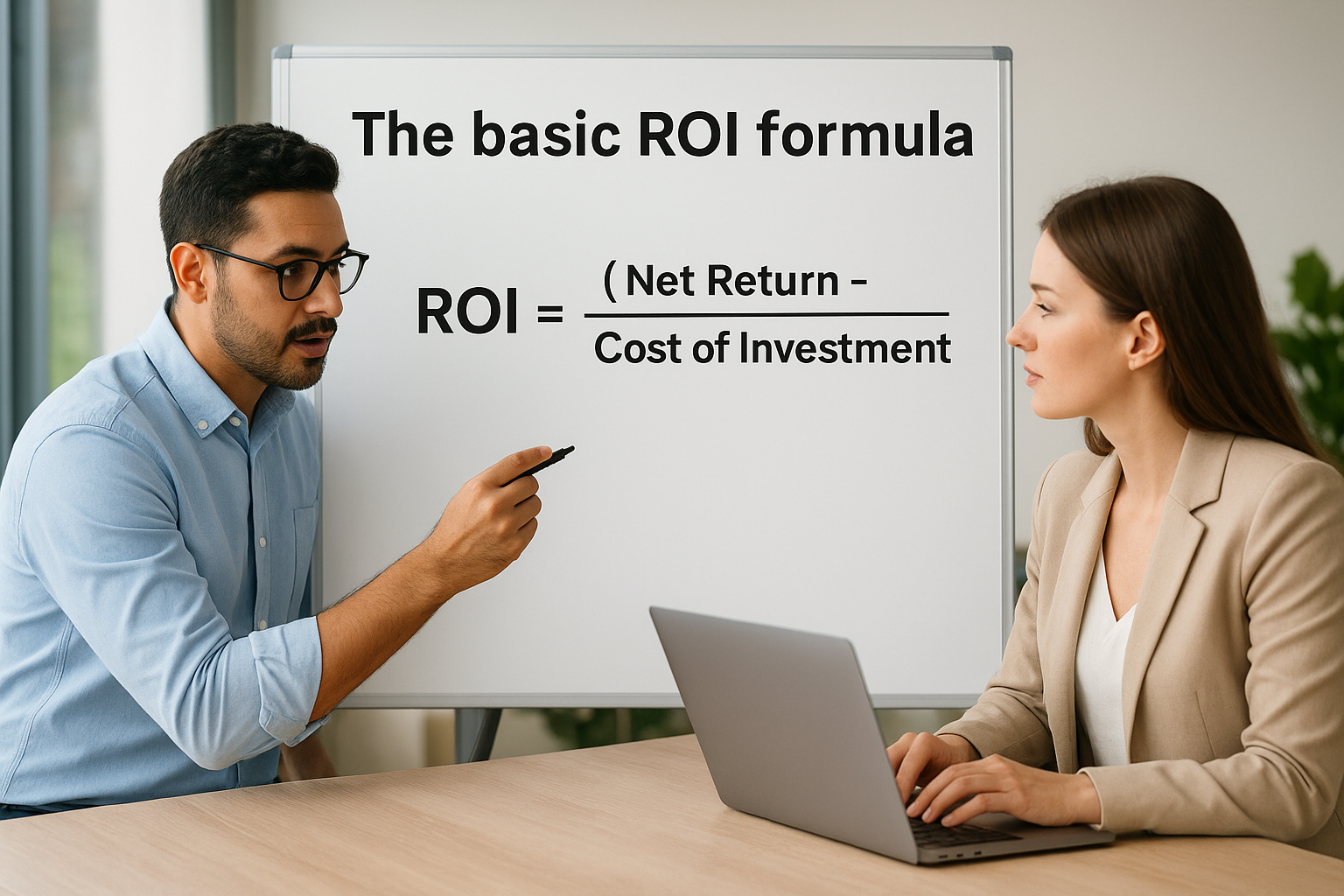The basic ROI formula