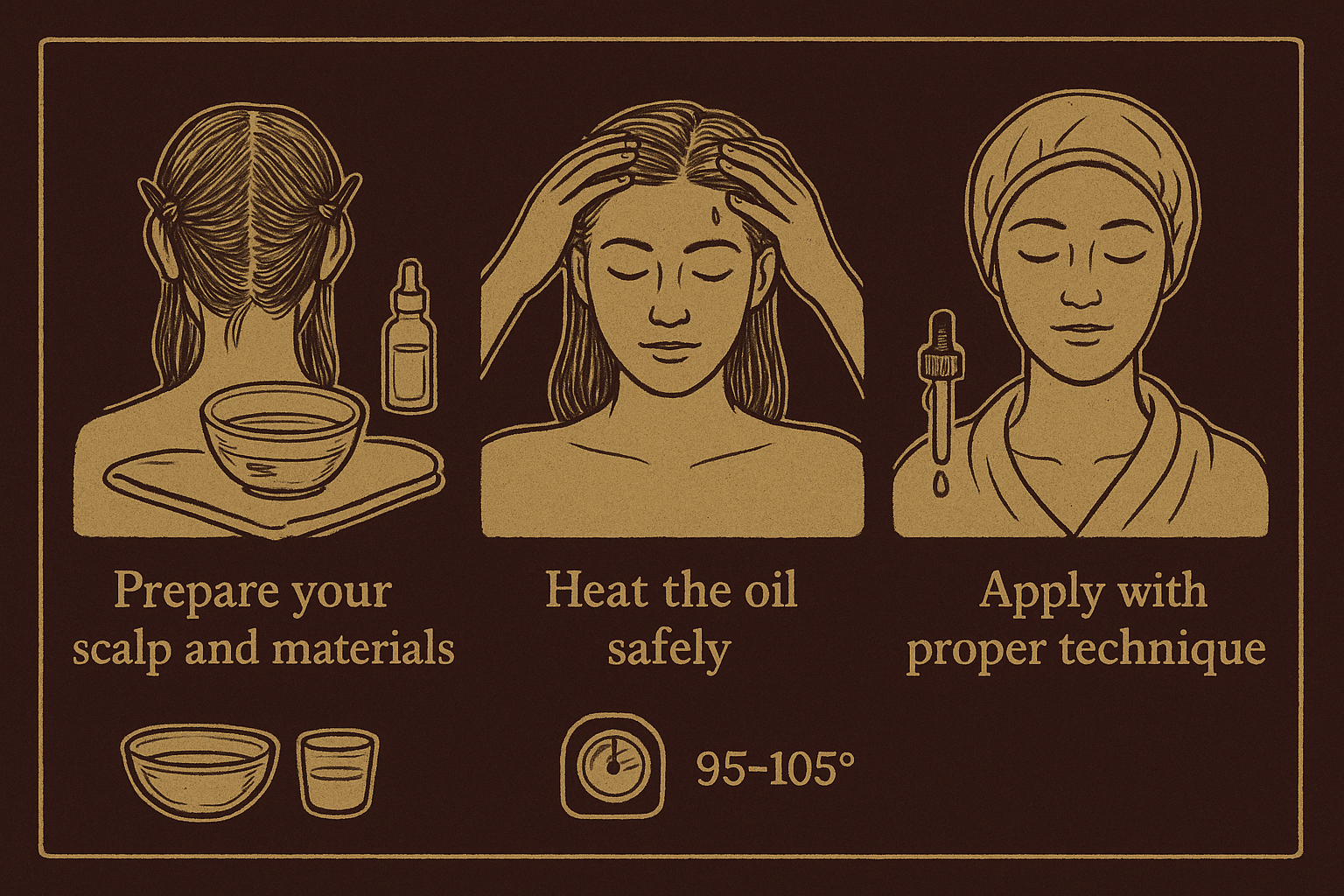 Apply with proper technique