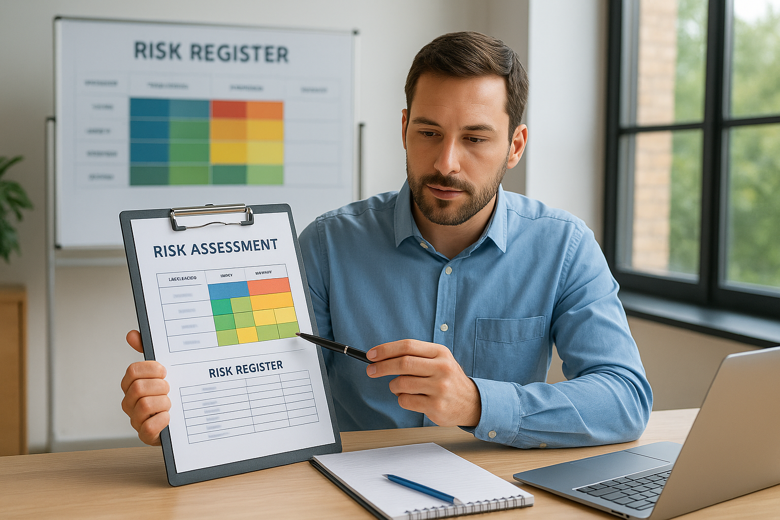 3. Run a risk assessment and prioritise the risk register