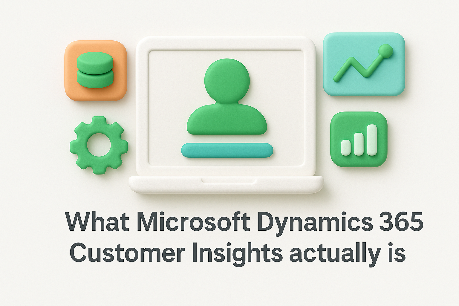 What Microsoft Dynamics 365 Customer Insights actually is