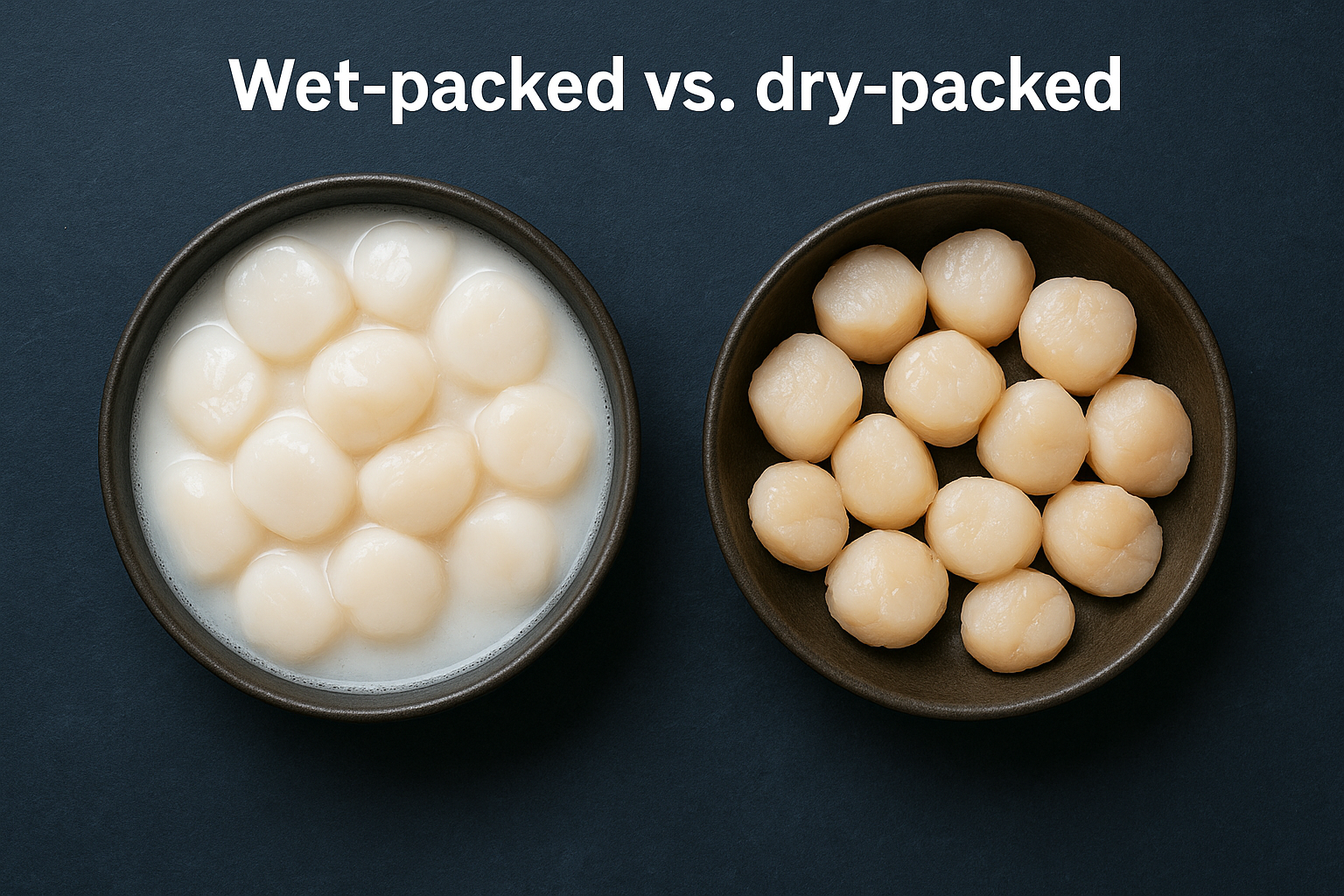 Wet-packed vs. dry-packed: the most important distinction