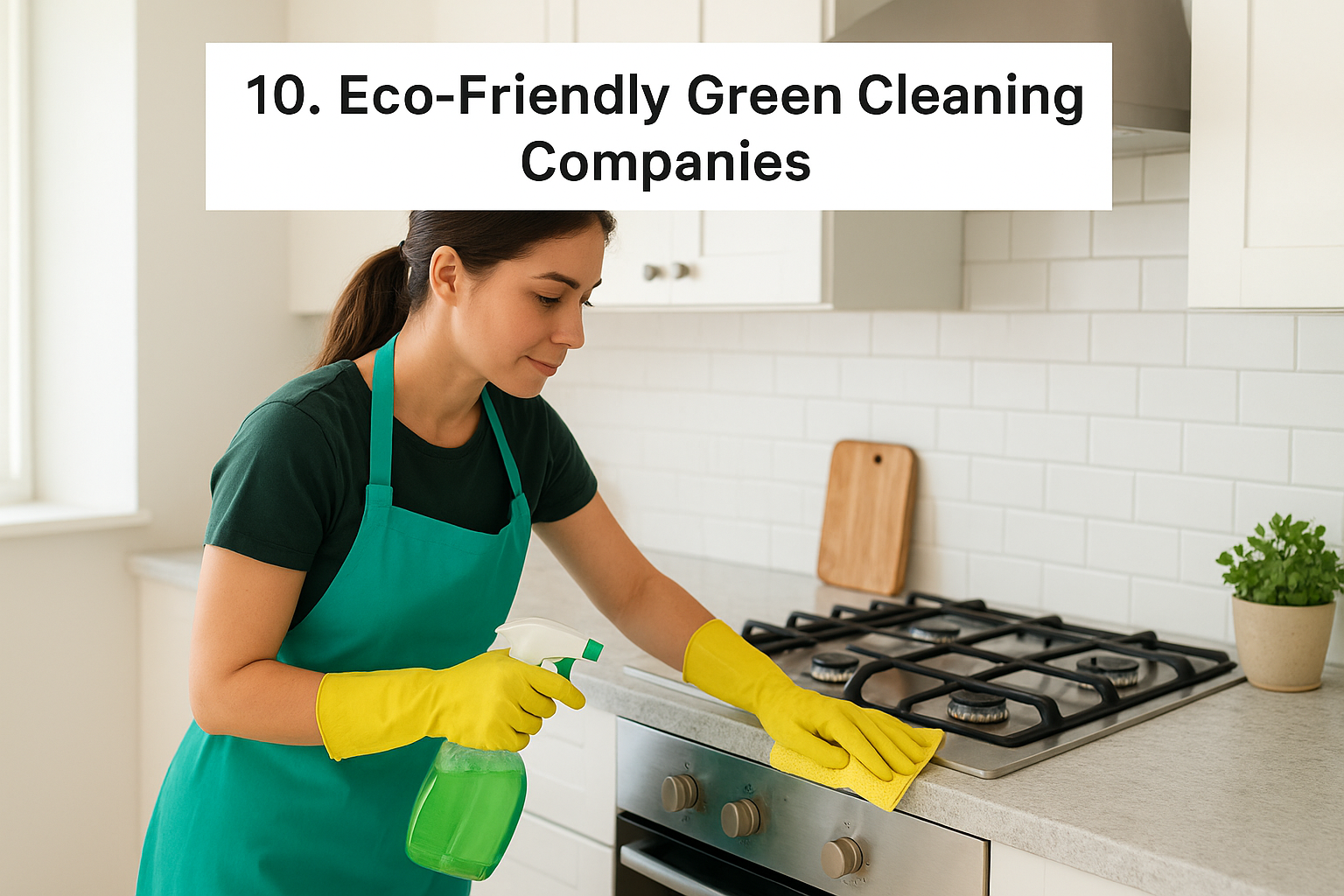 10. Eco-Friendly Green Cleaning Companies