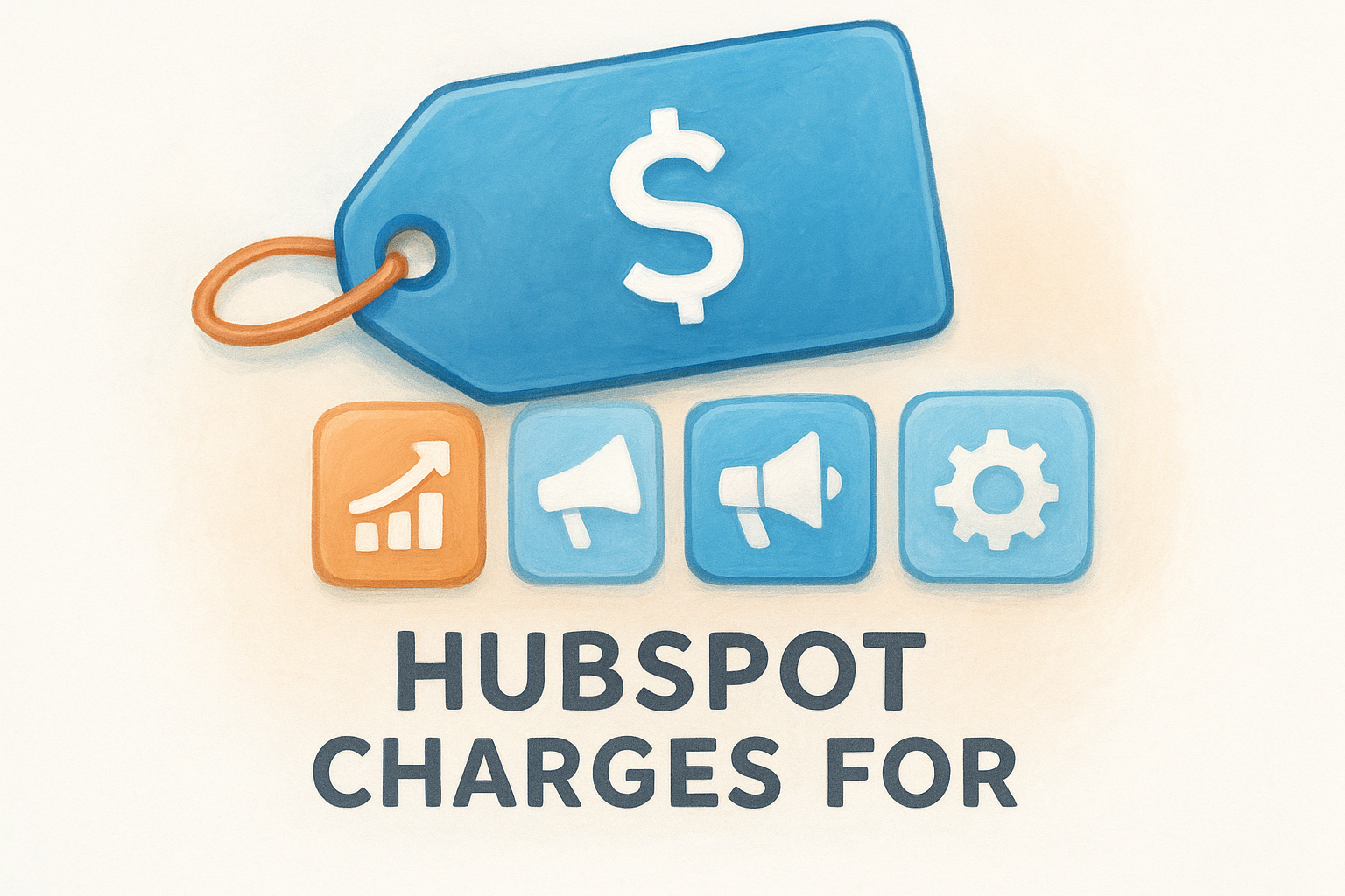 What HubSpot charges for
