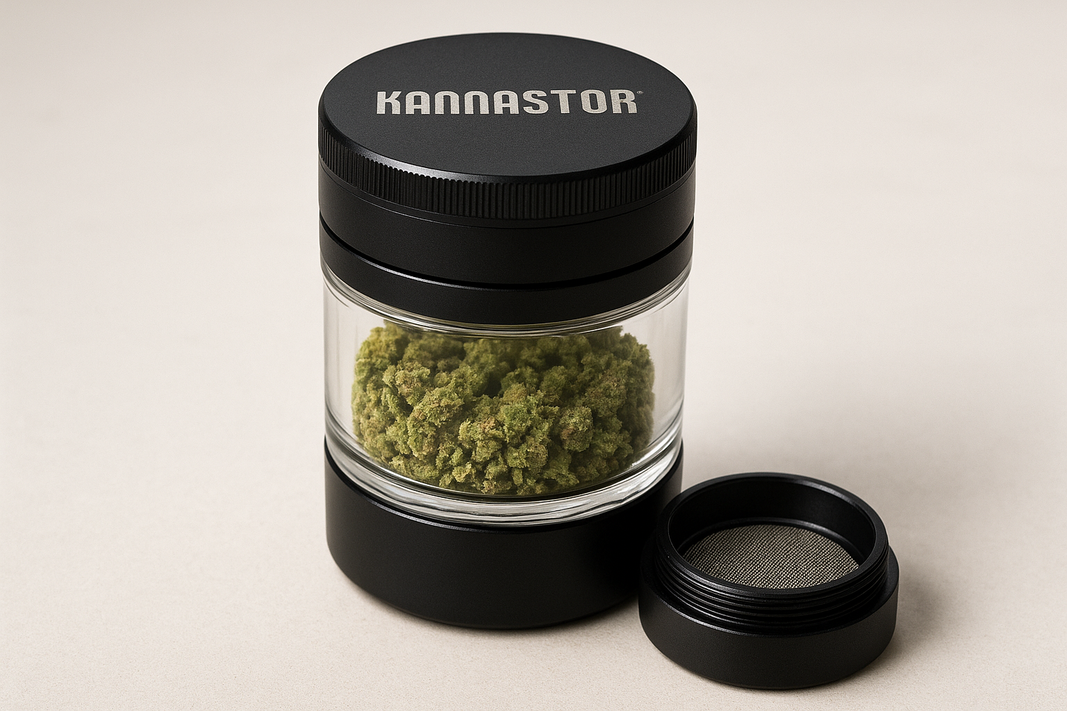 5. Kannastor GR8TR V2 jar body grinder