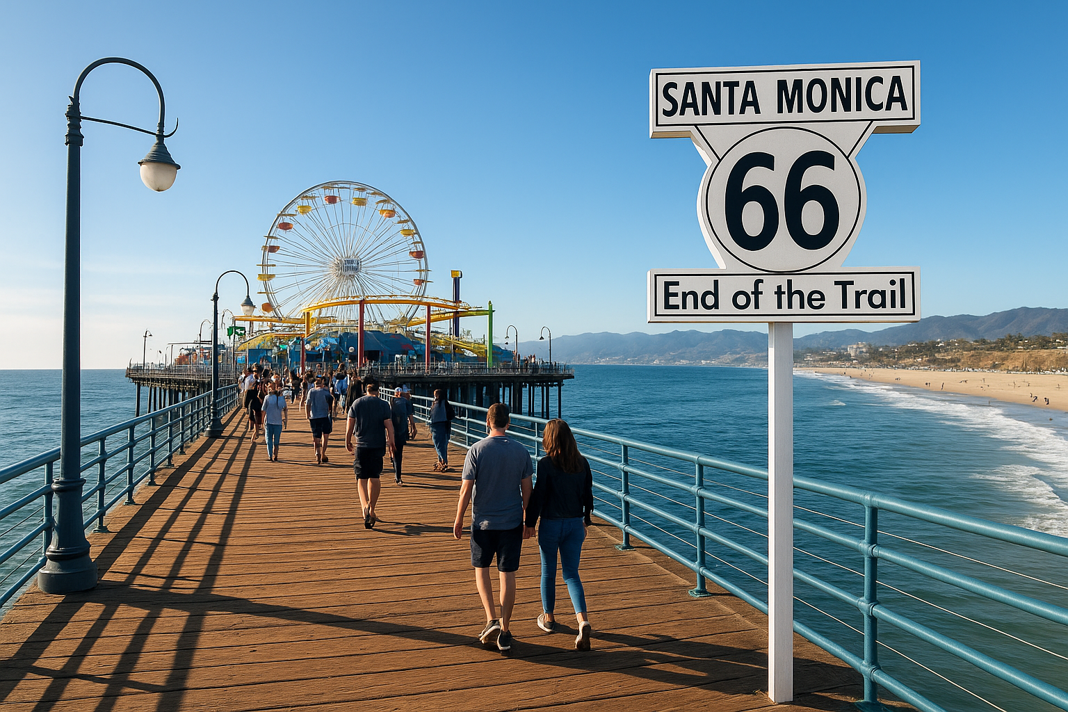 1. Walk the Santa Monica Pier