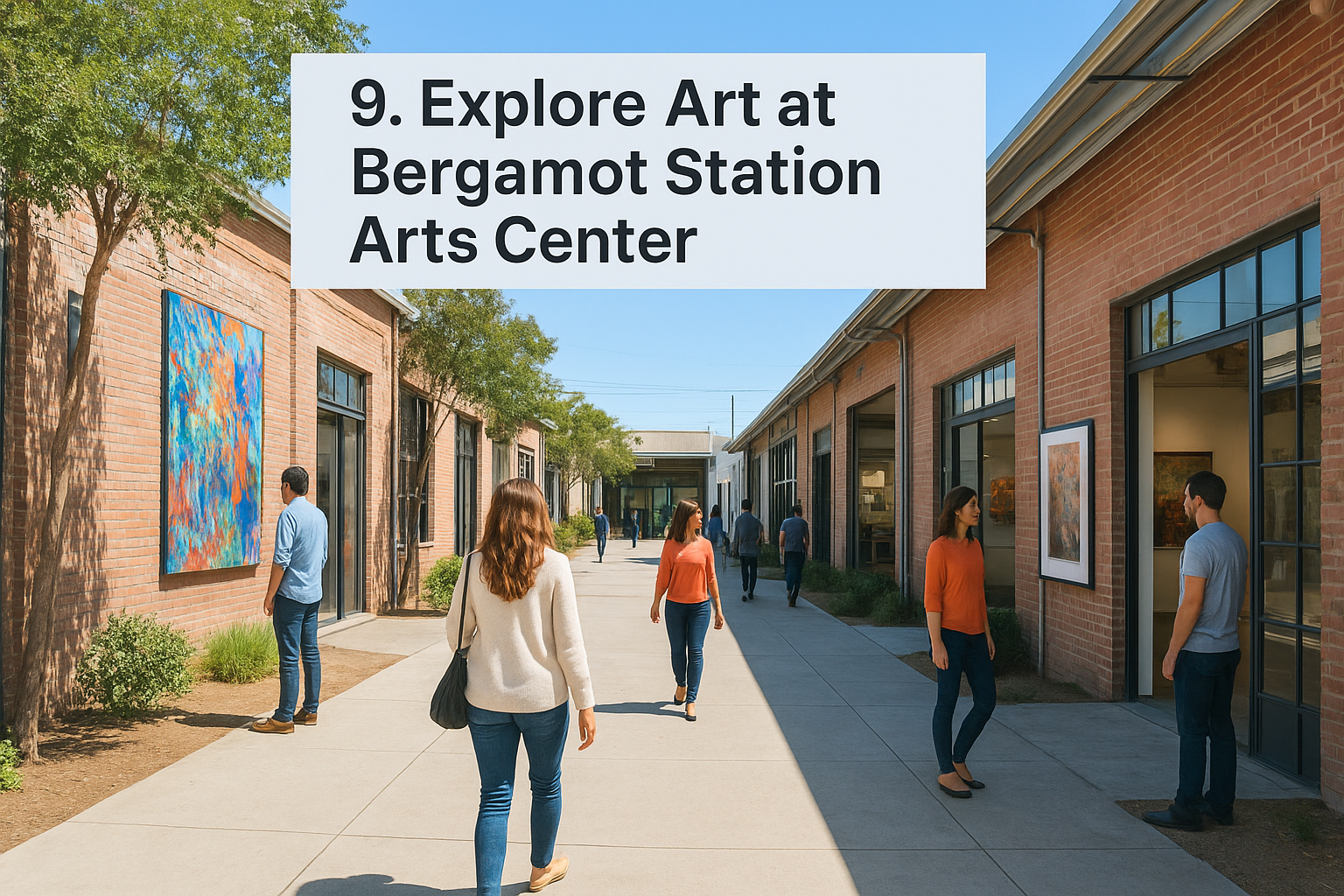 9. Explore Art at Bergamot Station Arts Center