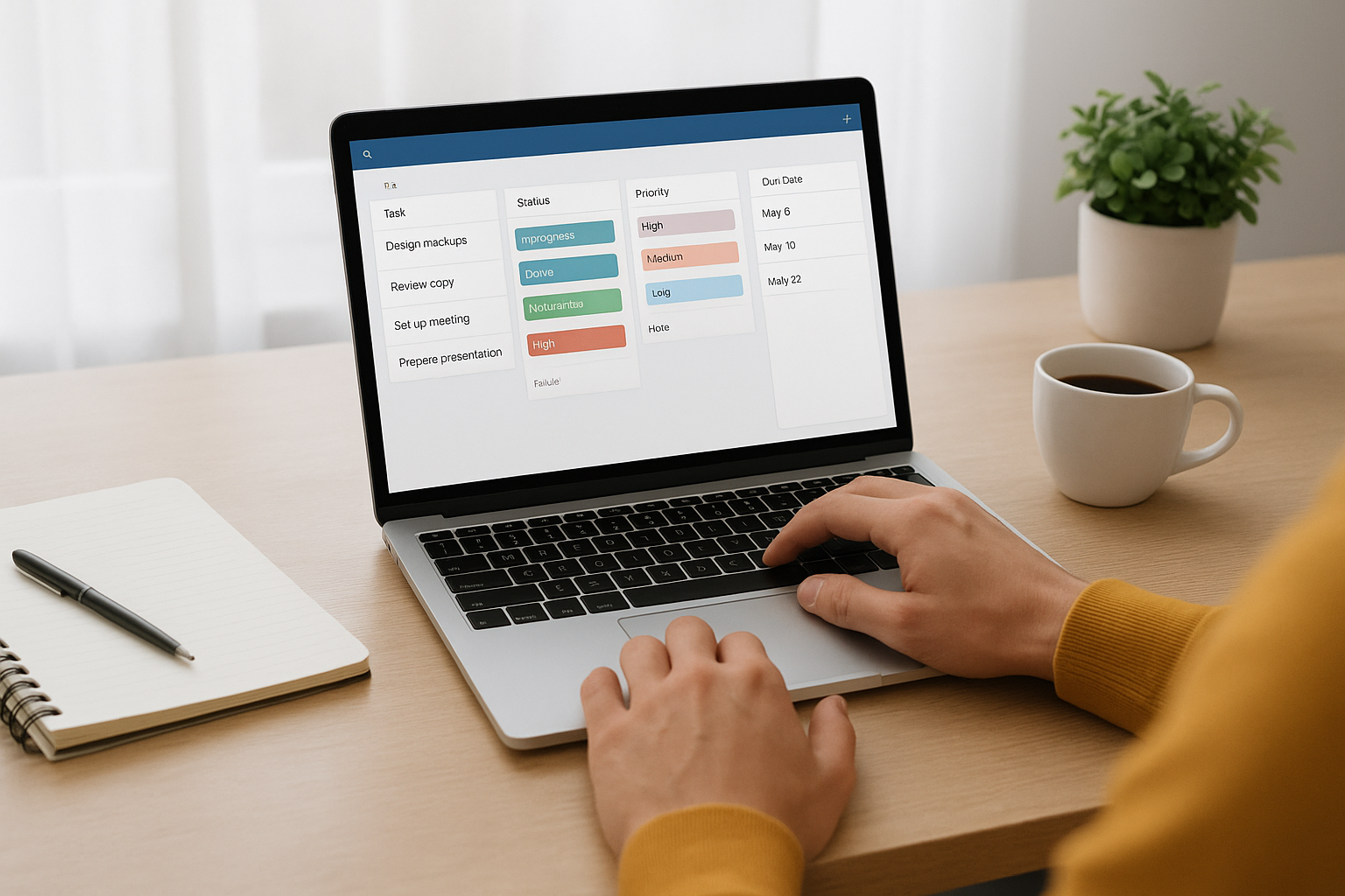 Custom views and workflows