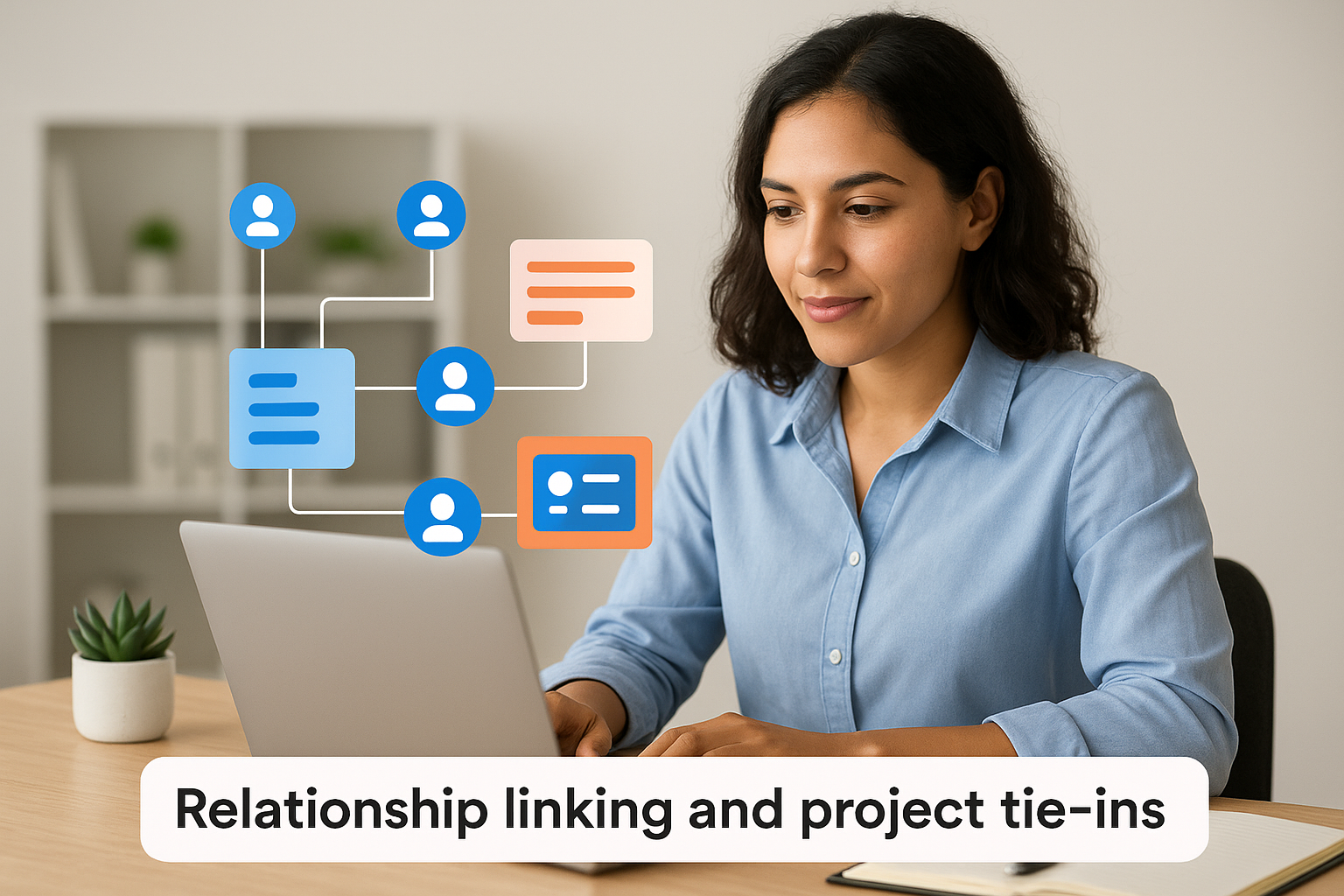 Relationship linking and project tie-ins